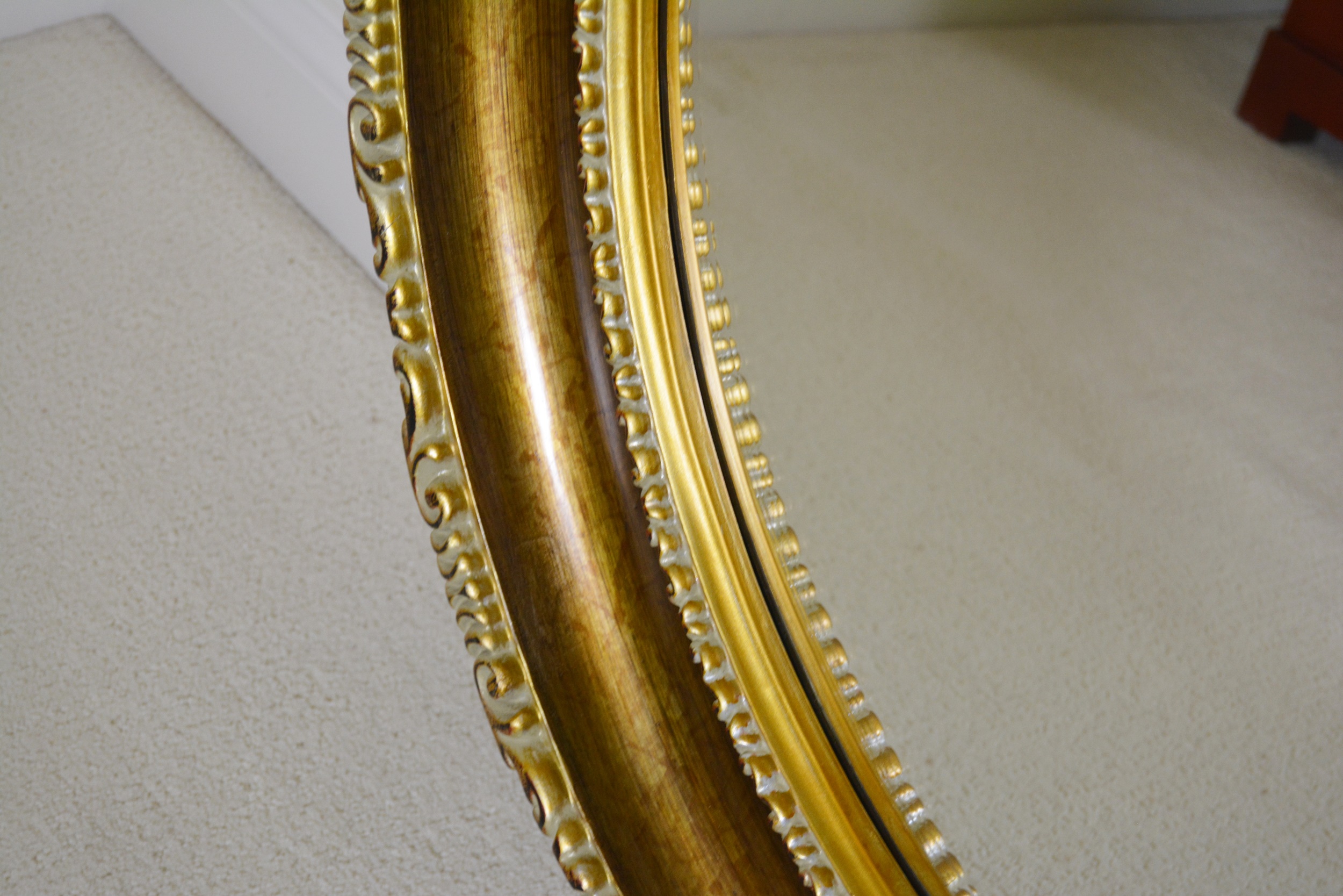 Uttermost Round Beveled Wall Mirror