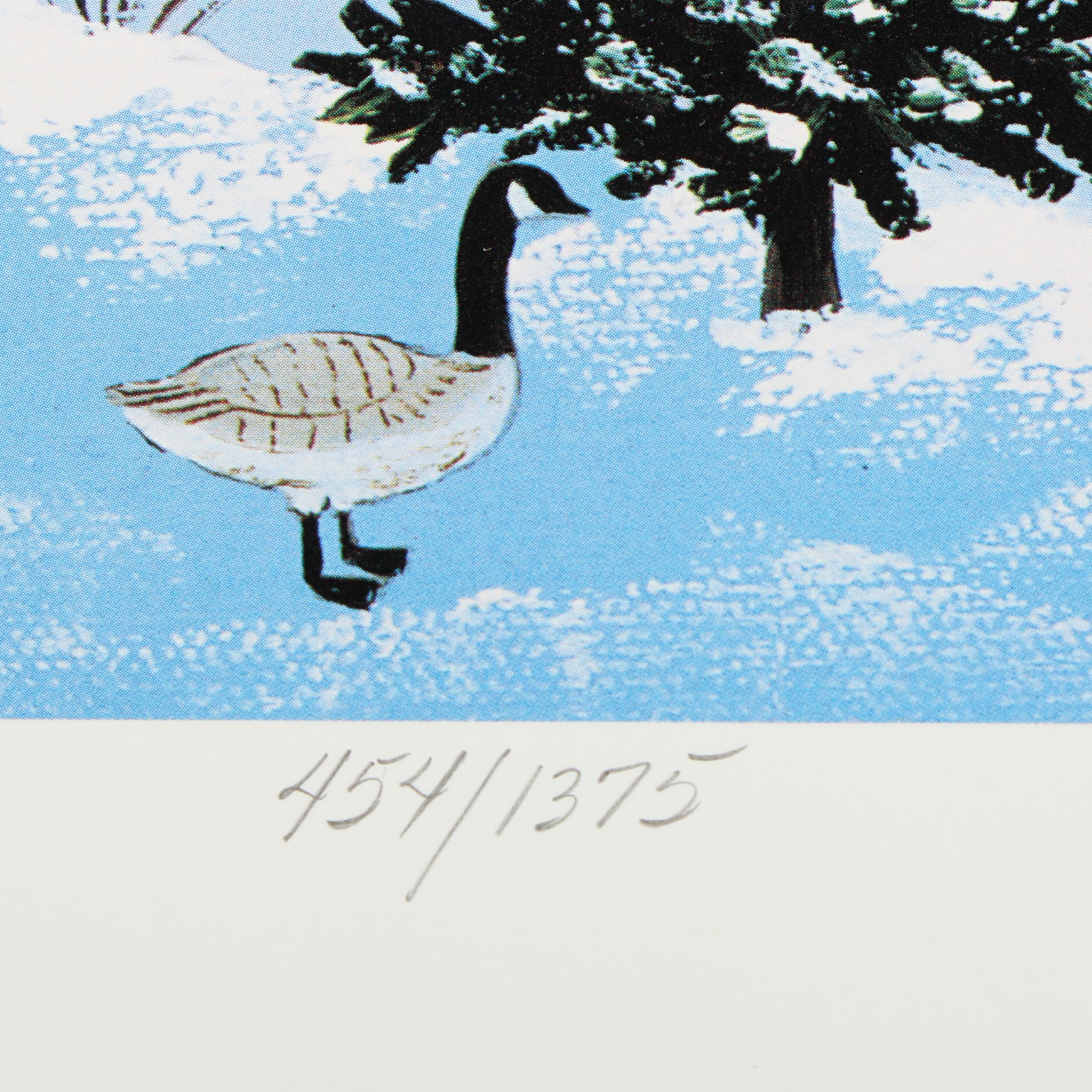 Jane Wooster Scott Offset Lithograph after "Moonlight Merriment"