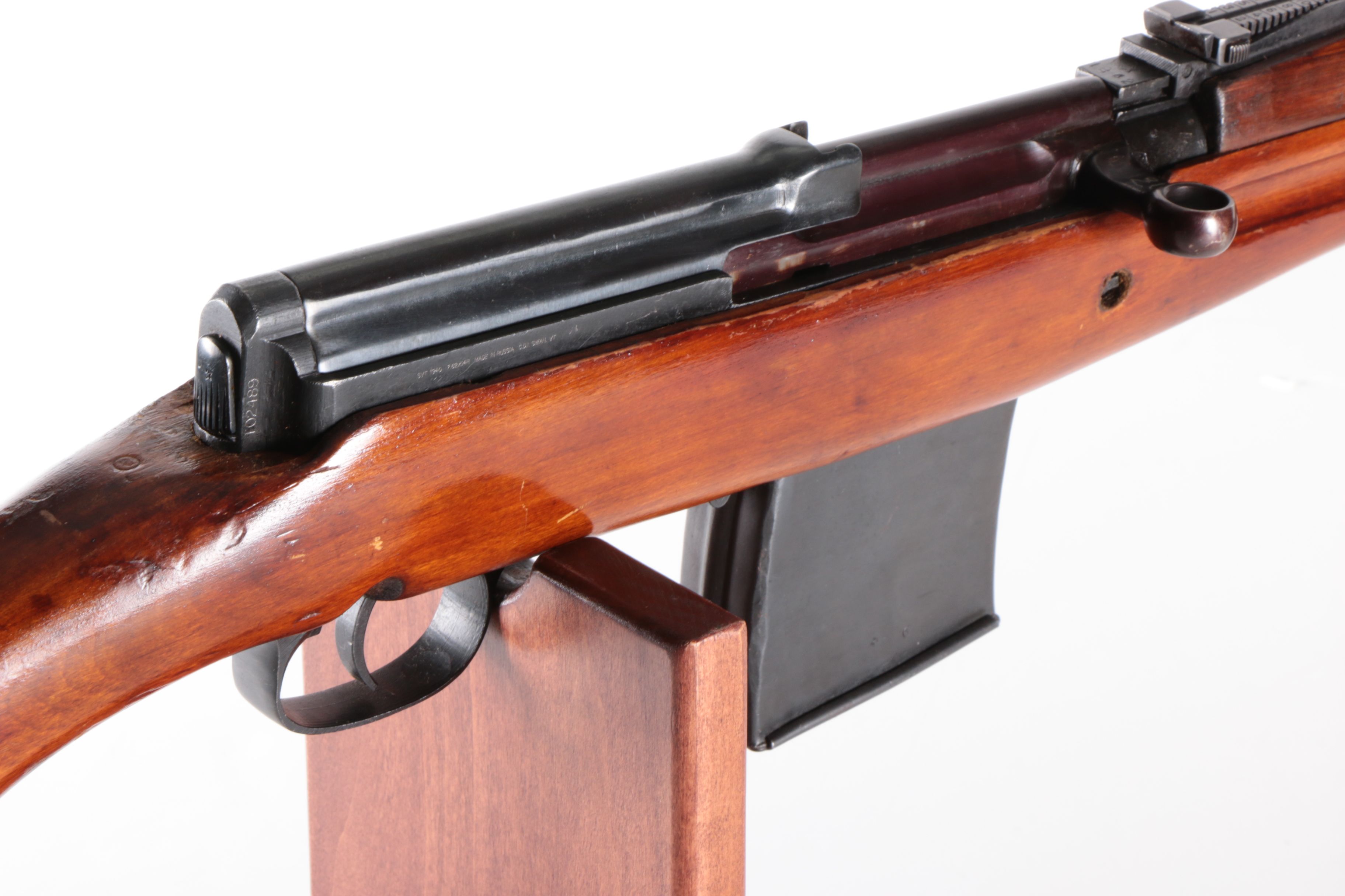 Soviet SVT-40 Semi-Automatic Rifle