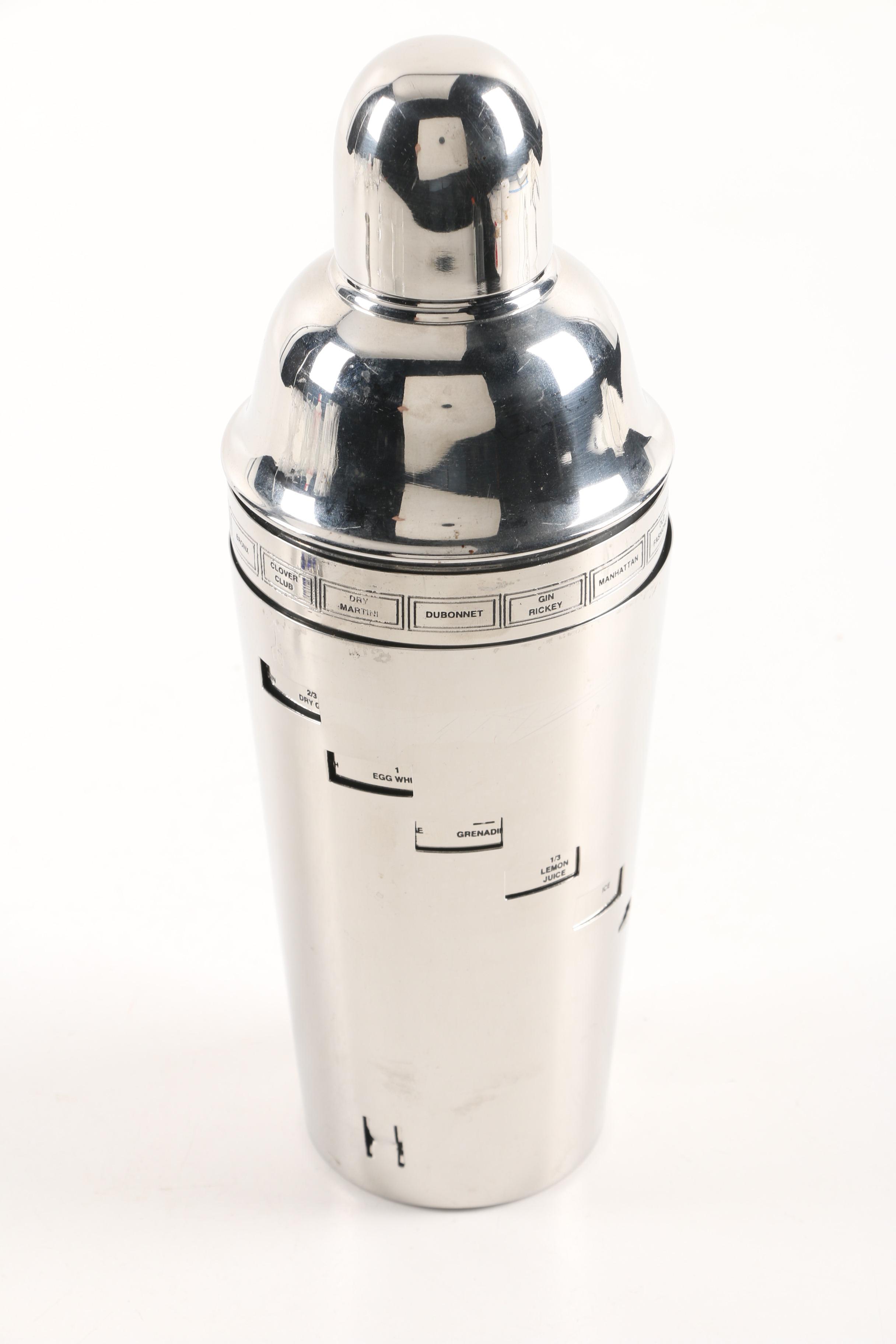 Stainless Steel Barware Featuring Pottery Barn and Chopard Old Fashioned Glass