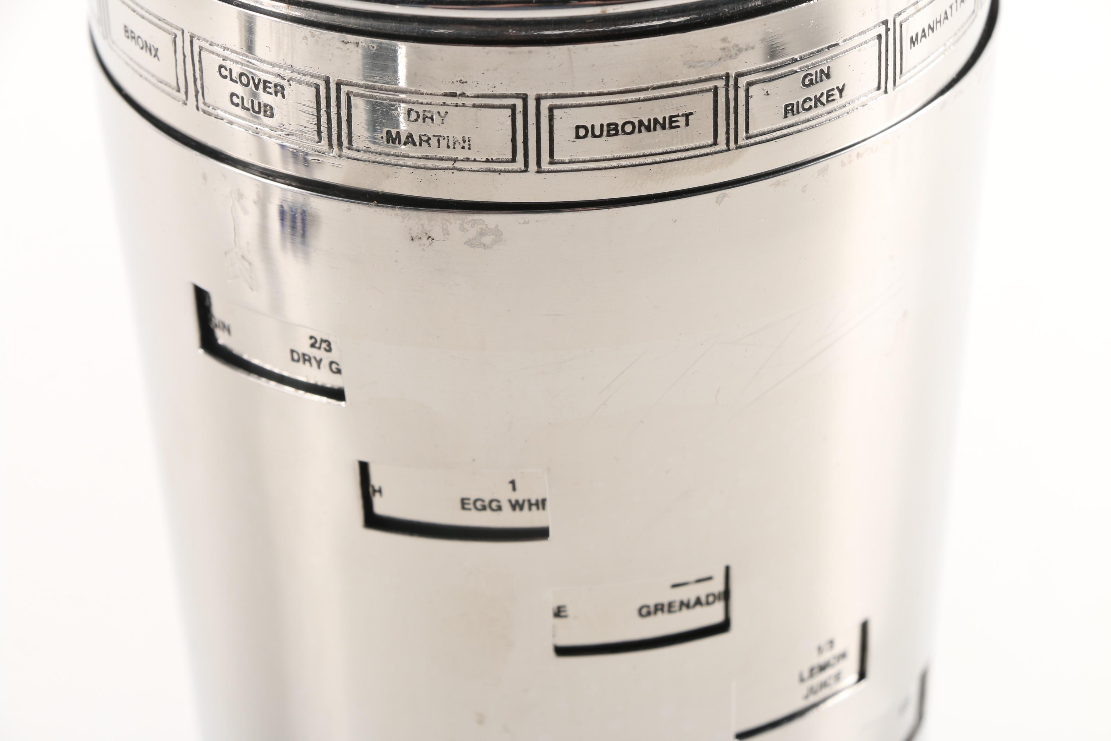 Stainless Steel Barware Featuring Pottery Barn and Chopard Old Fashioned Glass