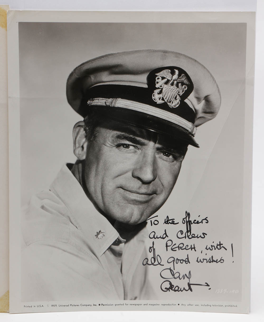 1959 Cary Grant Autographed Photograph and Personal Letter