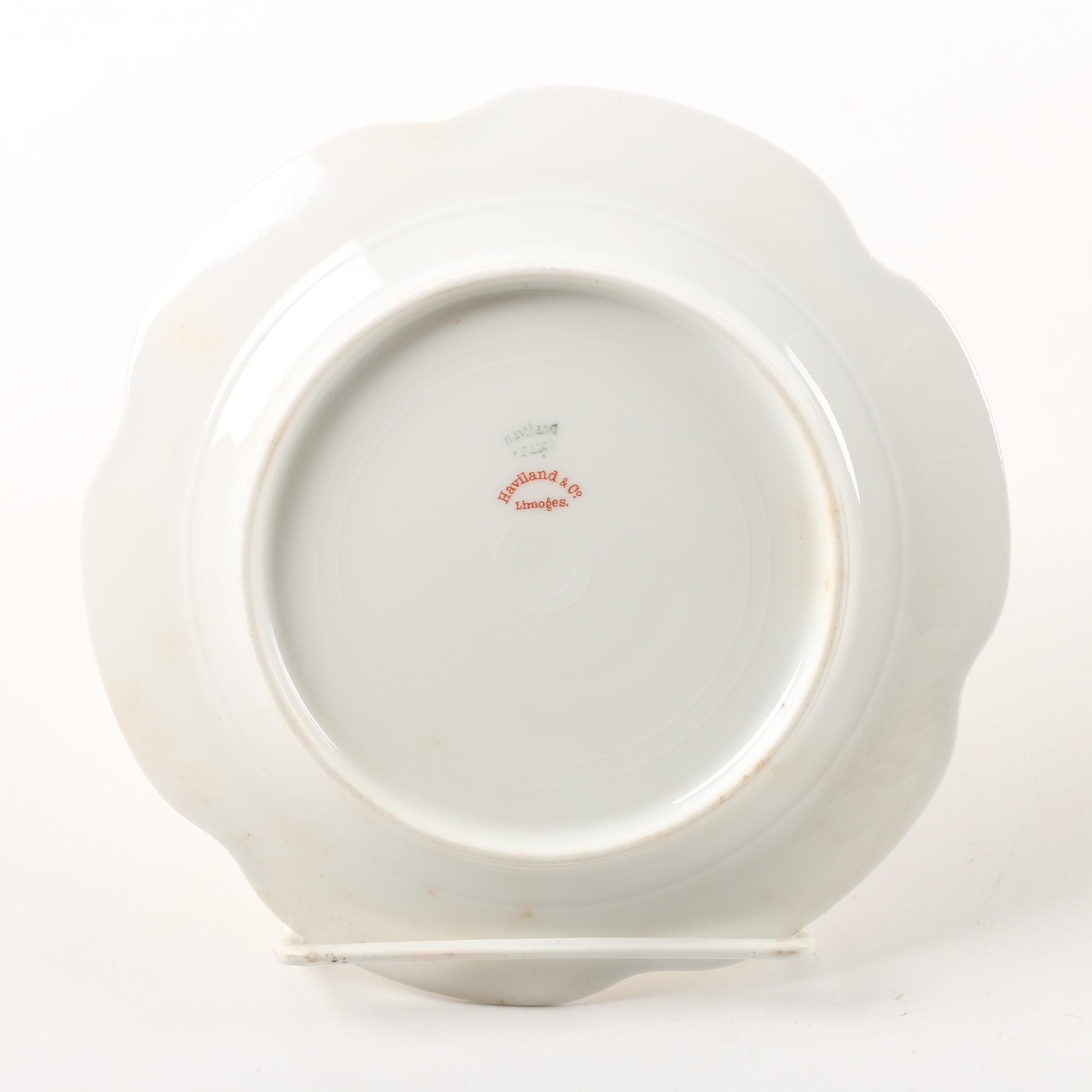 Vintage Haviland Limoges "Silver Anniversary" Porcelain Dinnerware