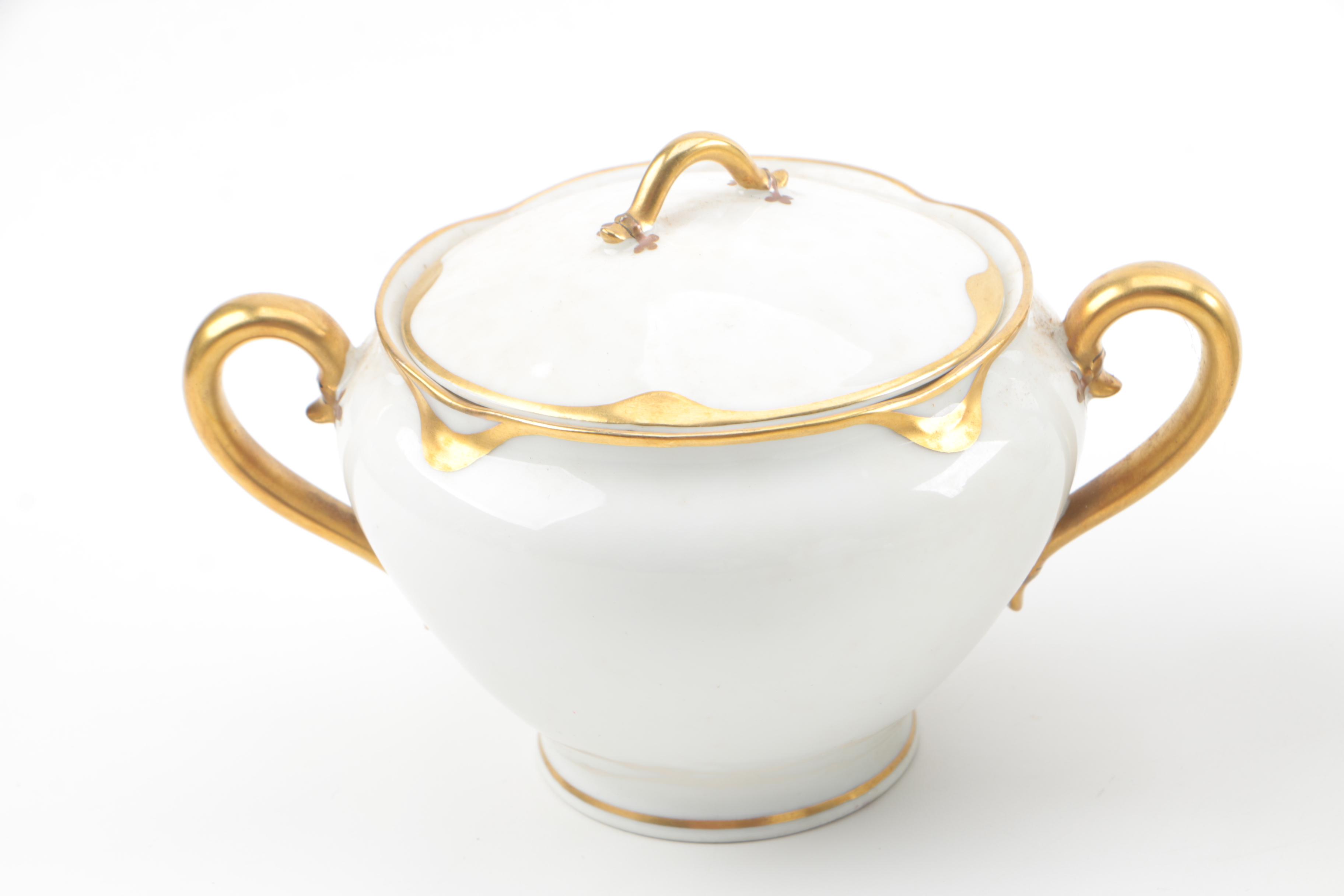 Vintage Haviland Limoges "Silver Anniversary" Porcelain Tea Service