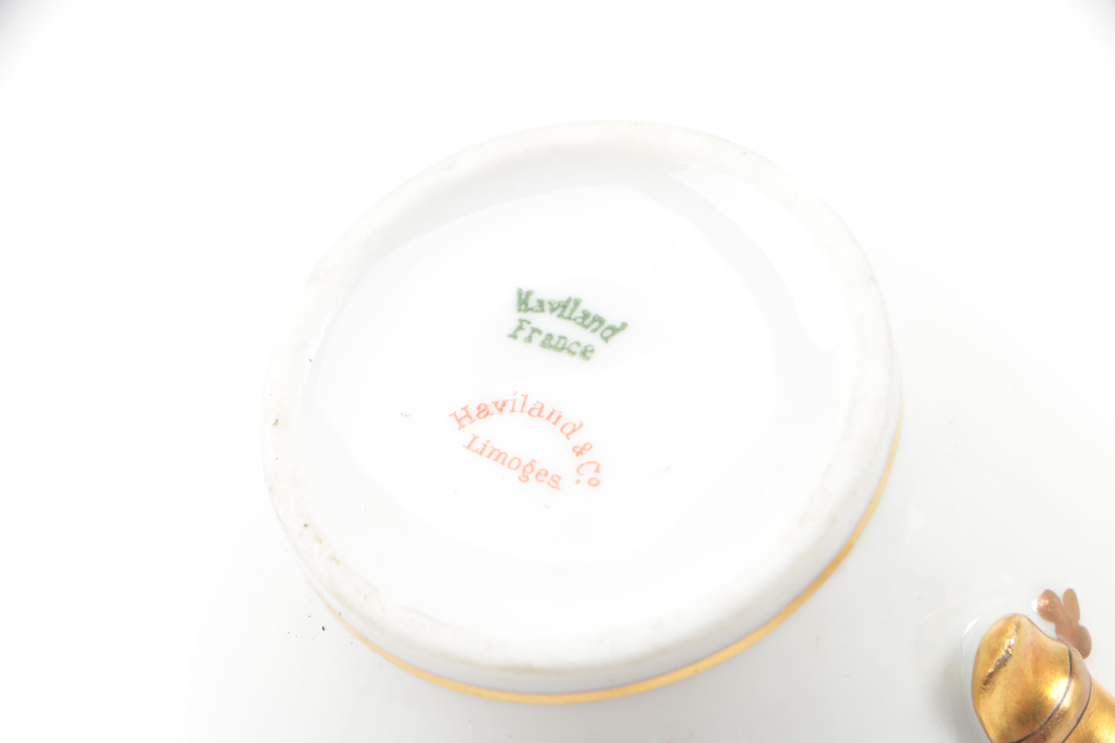 Vintage Haviland Limoges "Silver Anniversary" Porcelain Tea Service