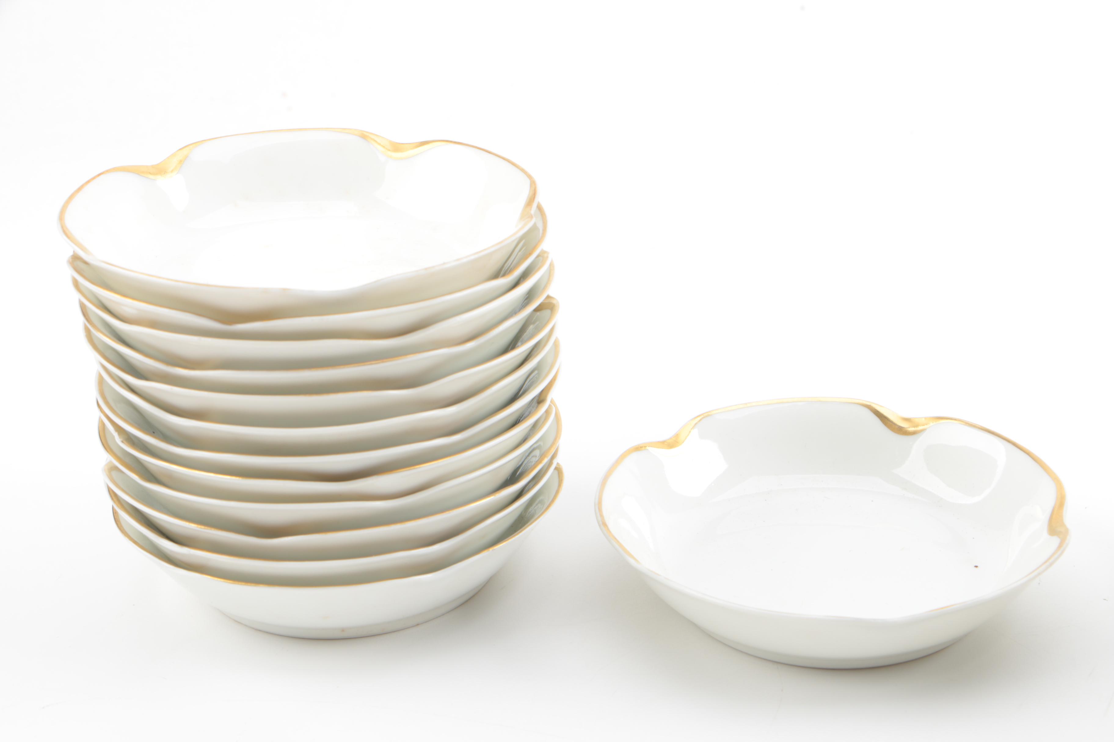 Vintage Haviland Limoges "Silver Anniversary" Porcelain Tea Service