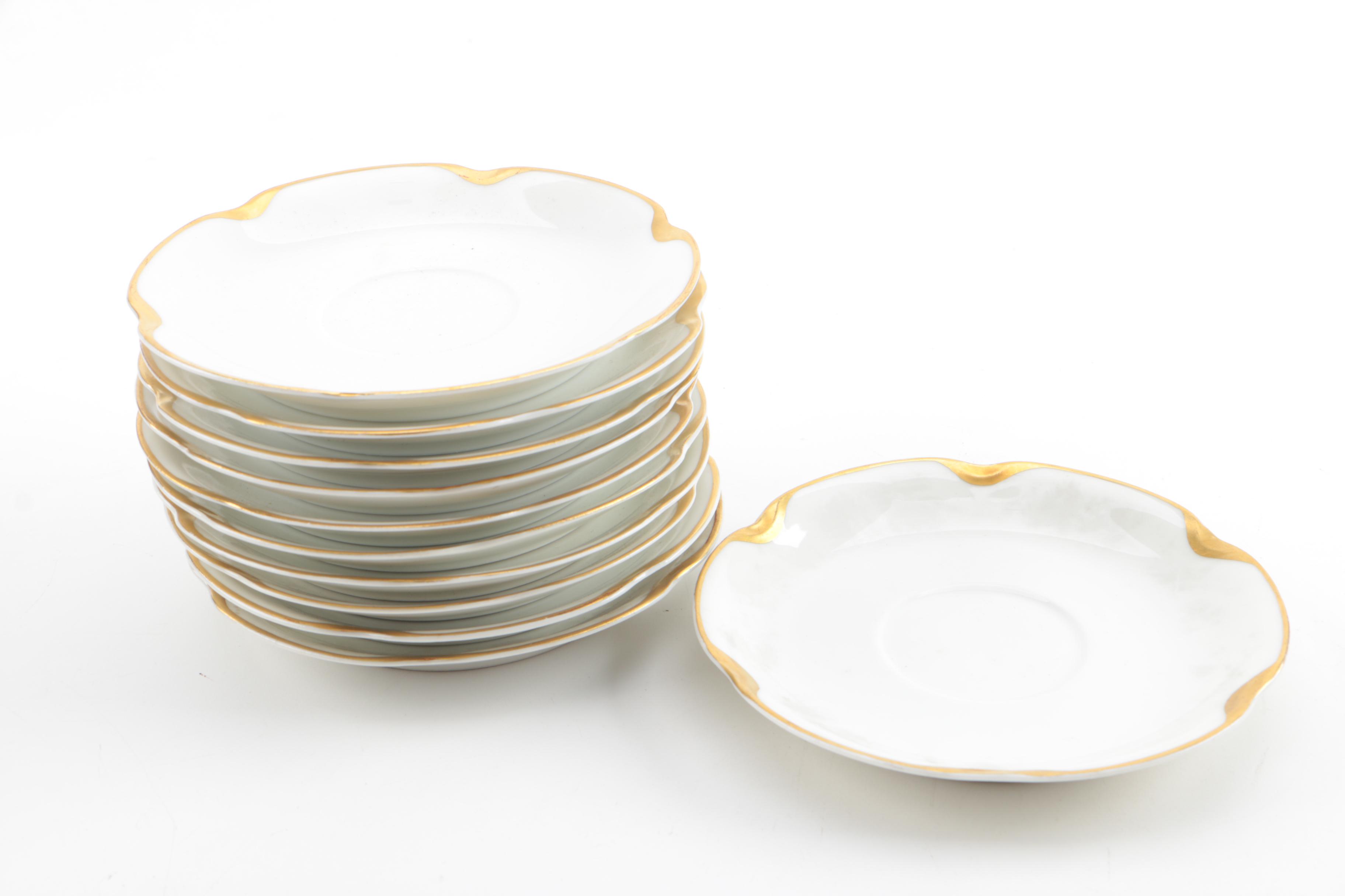 Vintage Haviland Limoges "Silver Anniversary" Porcelain Tea Service