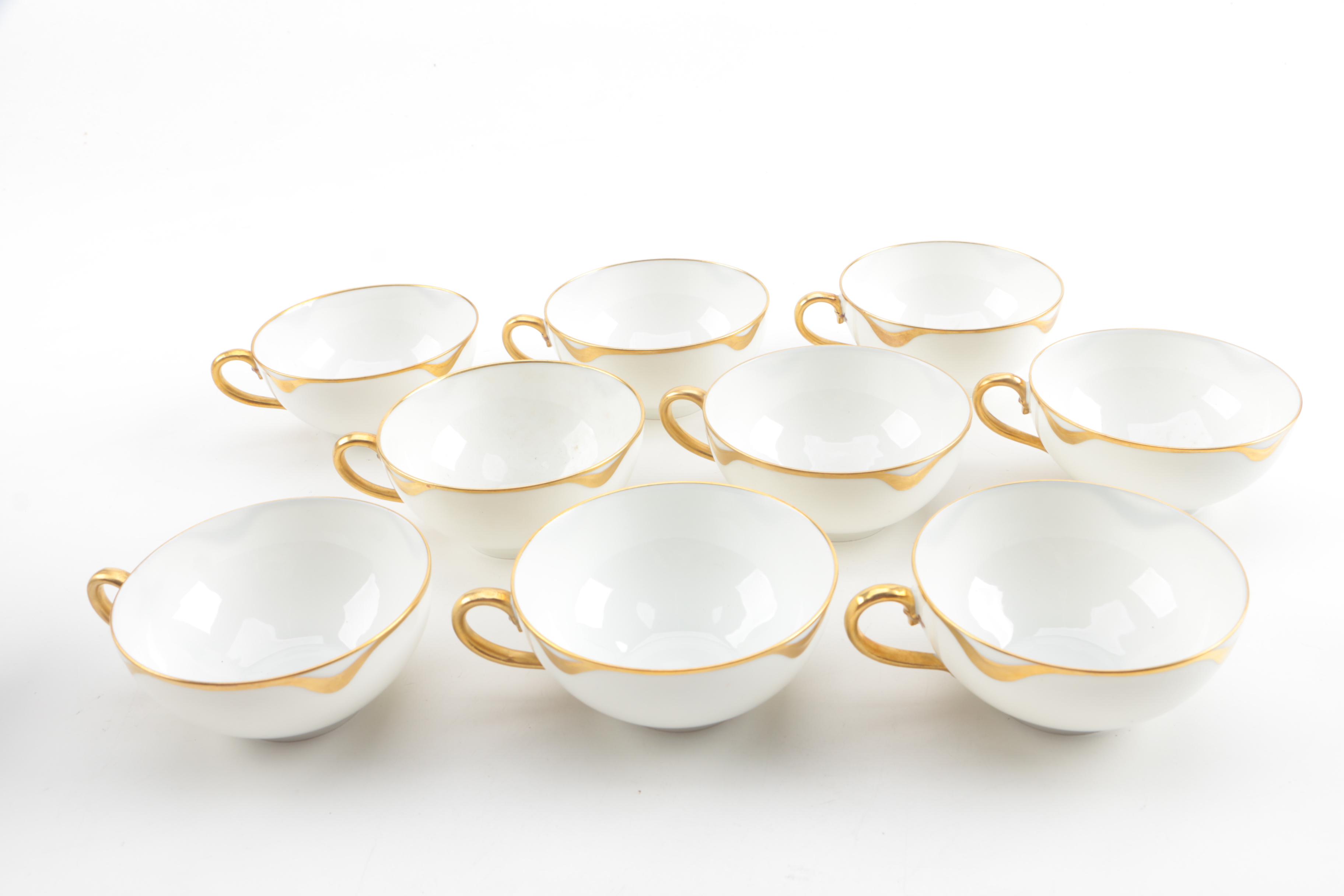 Vintage Haviland Limoges "Silver Anniversary" Porcelain Tea Service