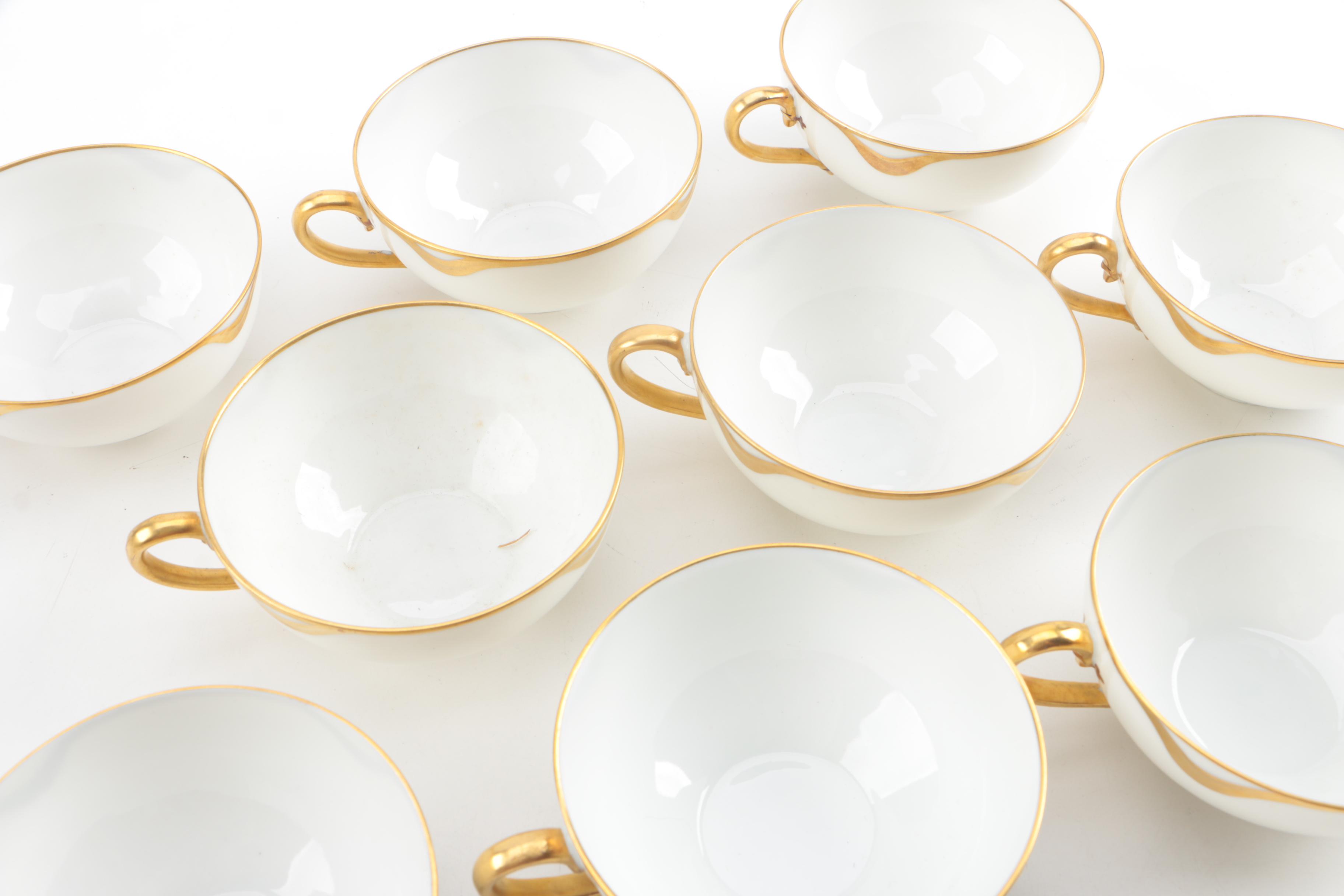 Vintage Haviland Limoges "Silver Anniversary" Porcelain Tea Service