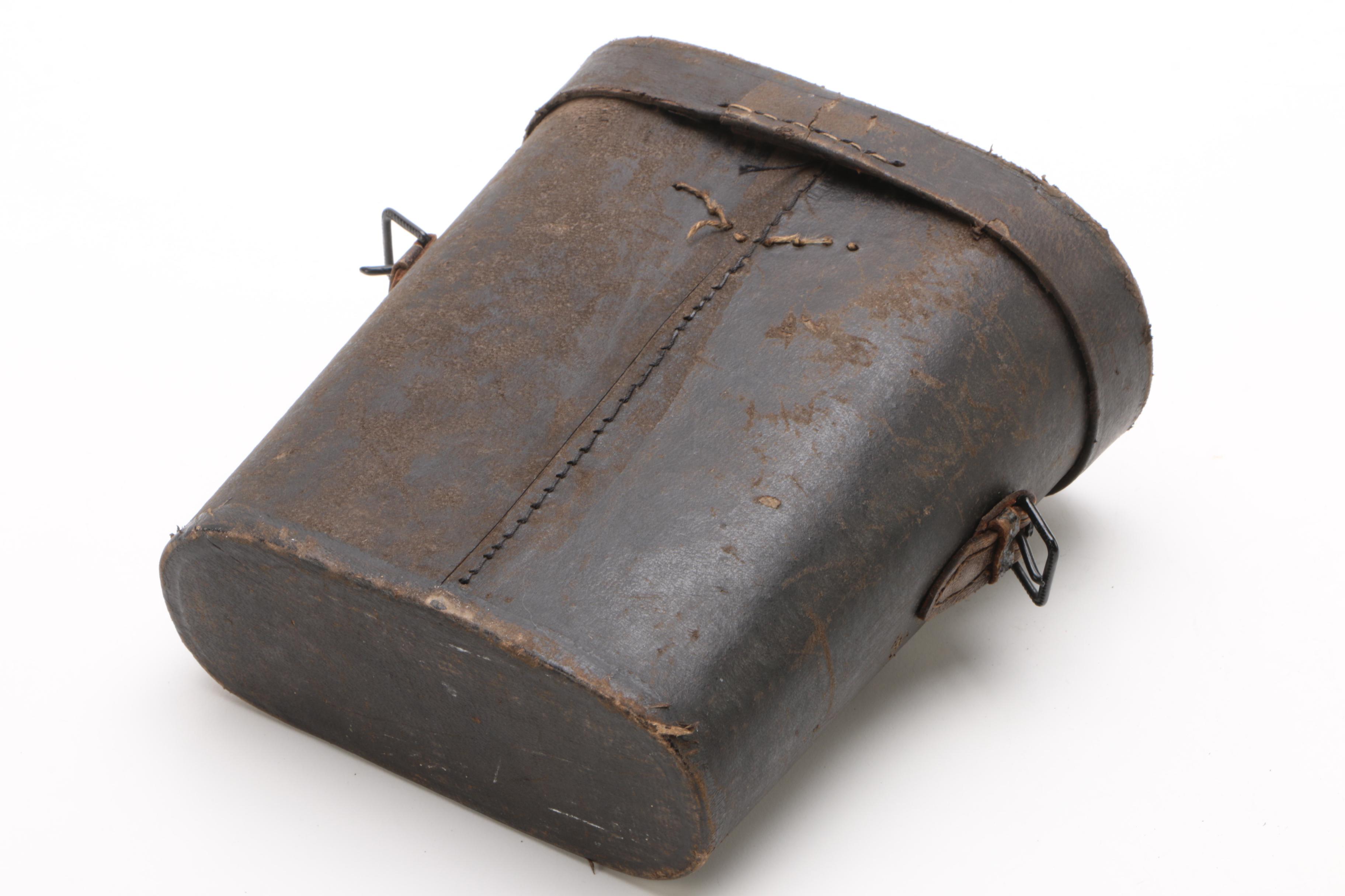 WWI Era Marchand Field Glasses and Opera Glasses with Bone and Mother of Pearl