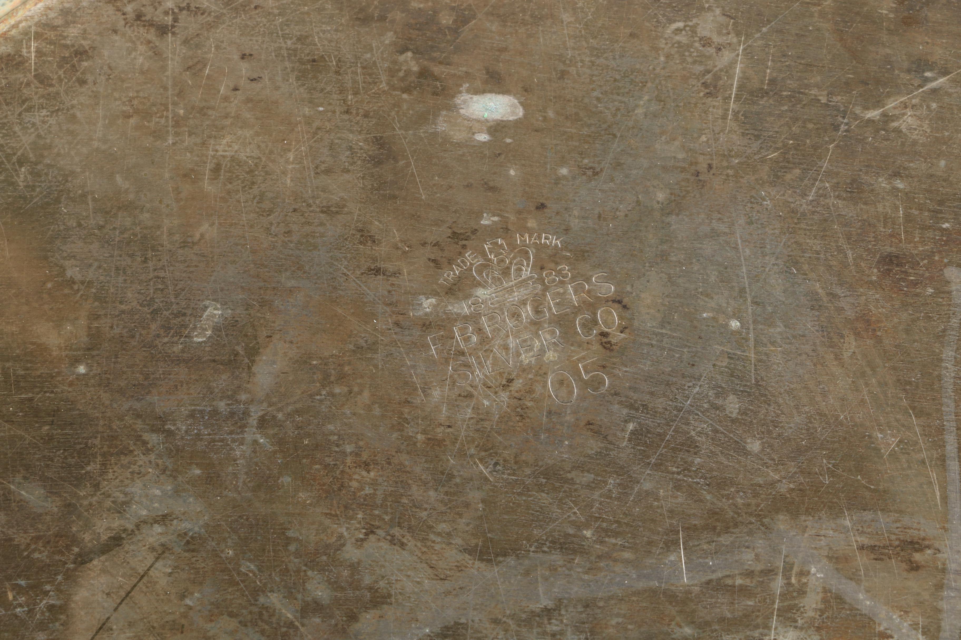 Vintage Silver Plate Serveware and Drinkware Featuring Academy Silver Co.