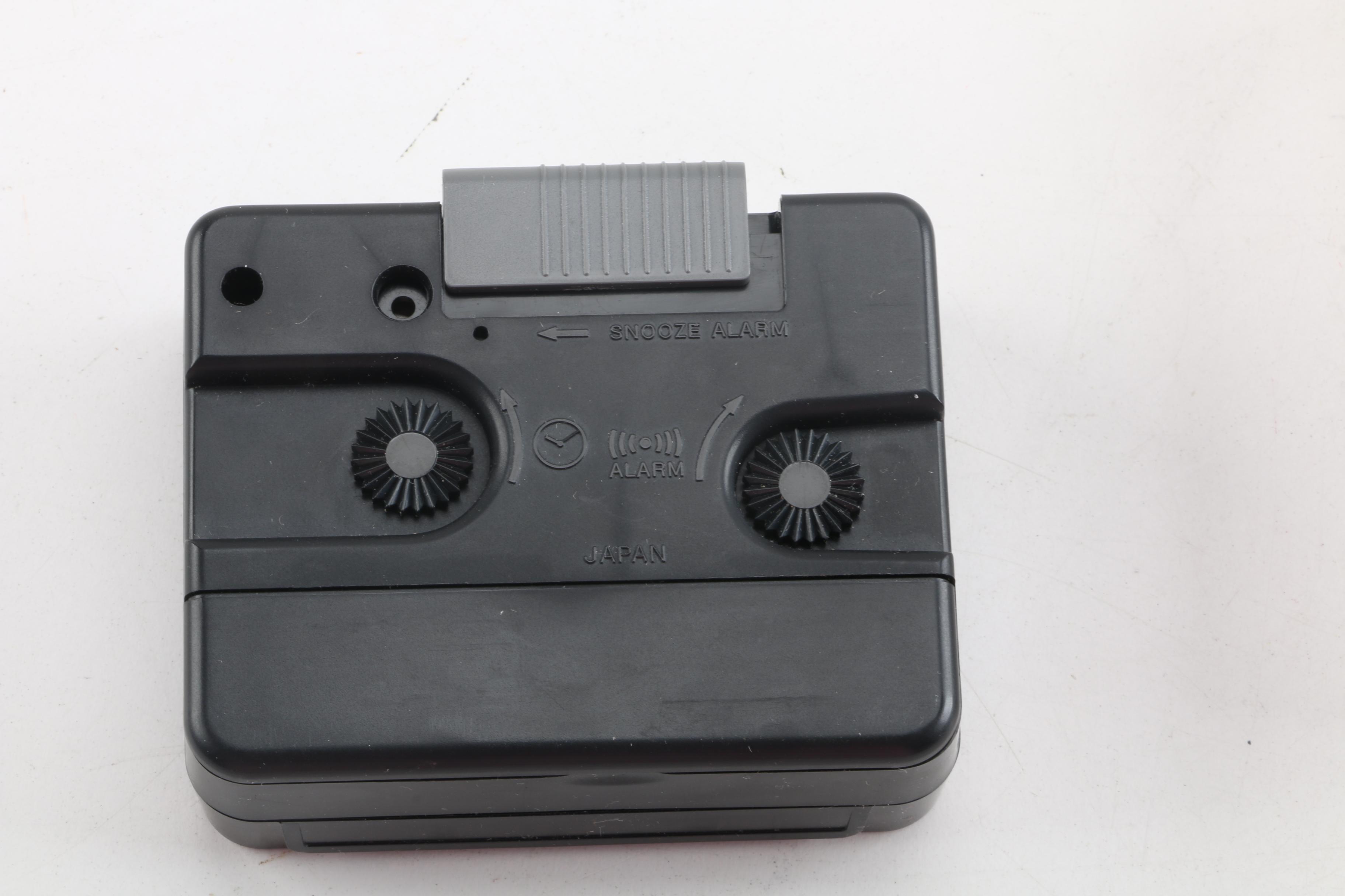 Vintage Casio Alarm Clock and Watch Camera