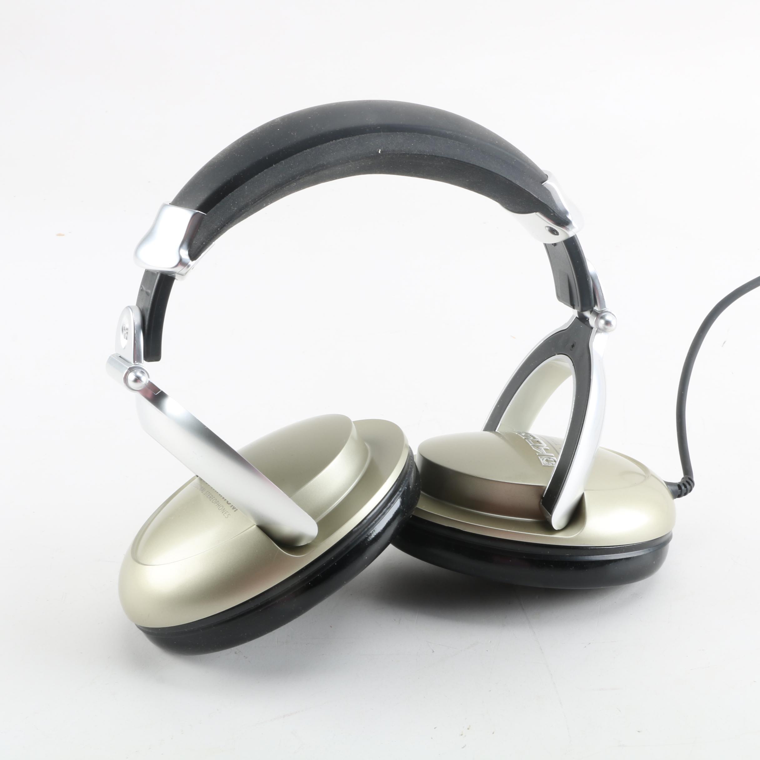 Koss PRO4AA Titanium Over-Ear Studio Headphones with 1/4" Jack Adapter