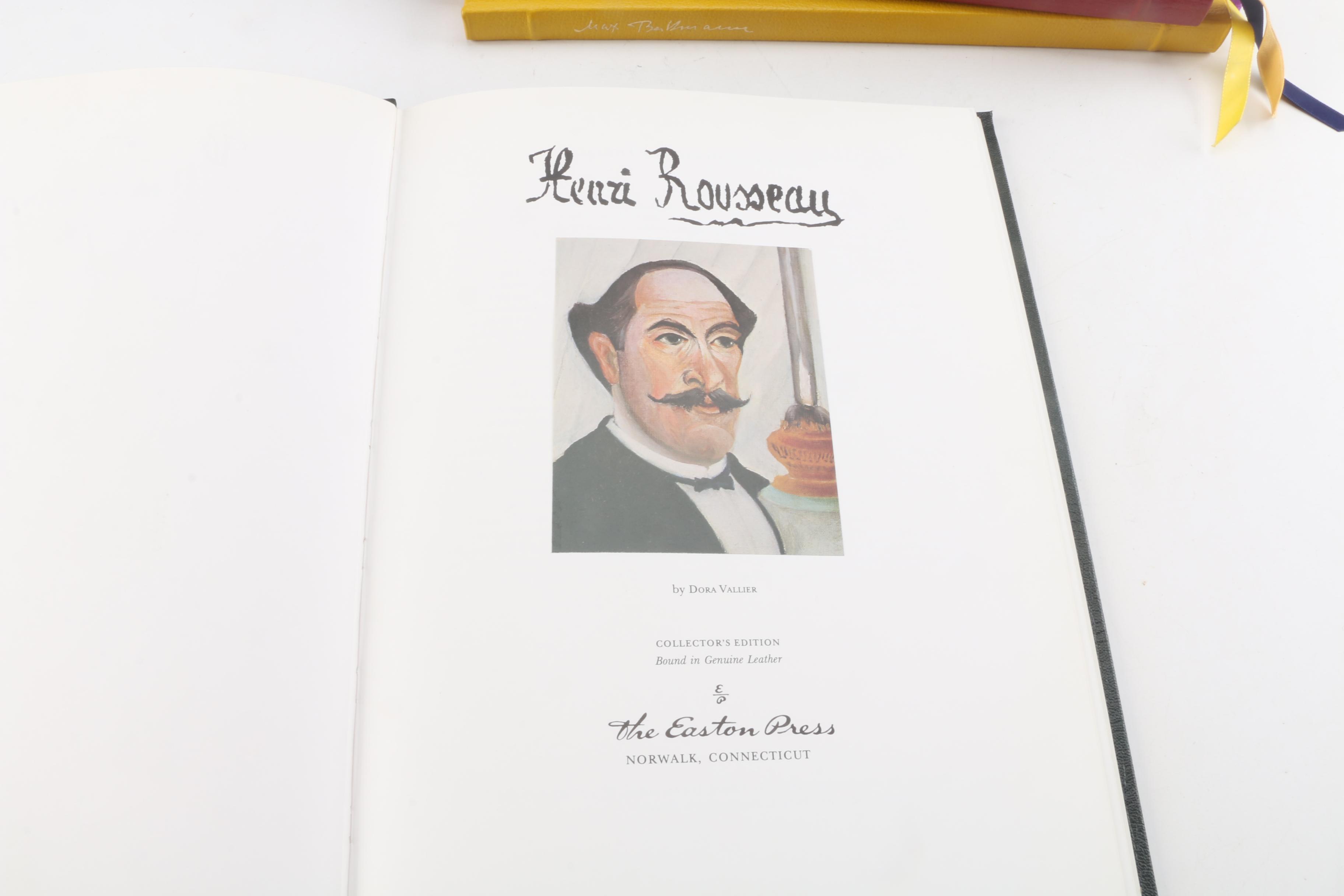 Easton Press Leather Bound "Great Art and Artists" Multi-Volume Set