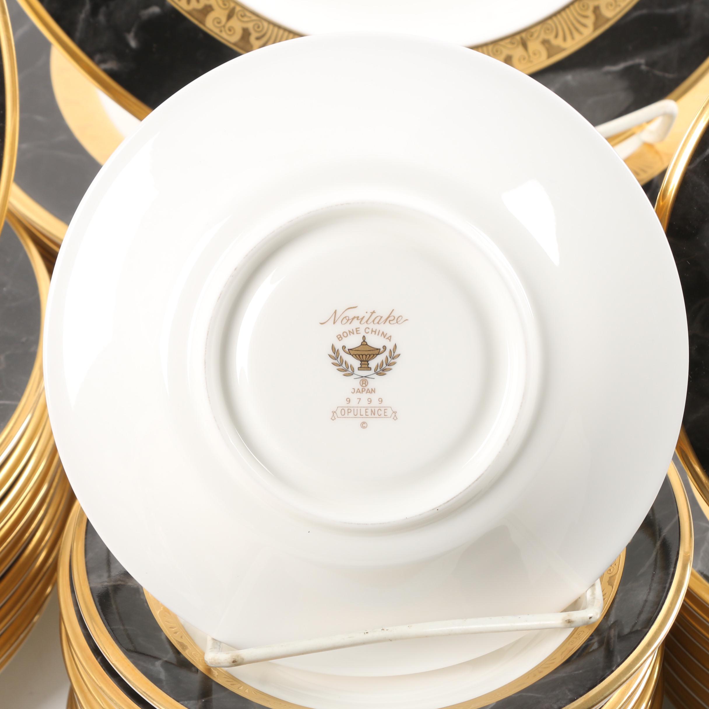 Noritake "Opulence" Bone China Dinnerware Service for Ten