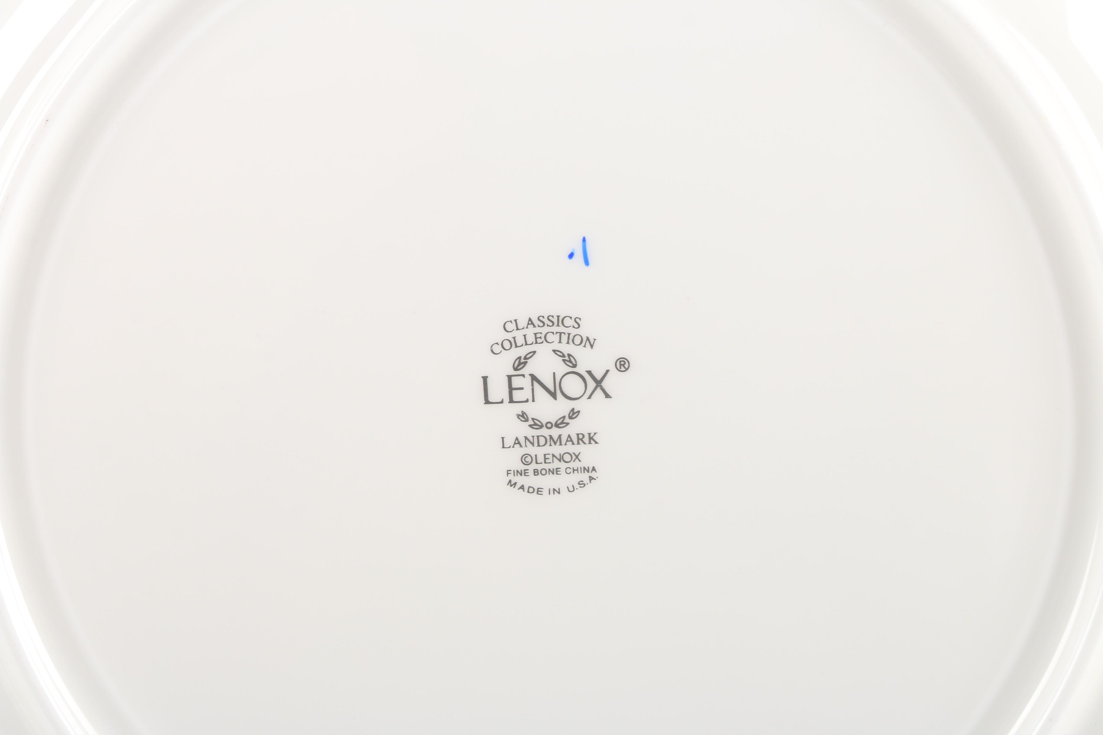 Lenox "Landmark Gold"  Porcelain Luncheon Plates