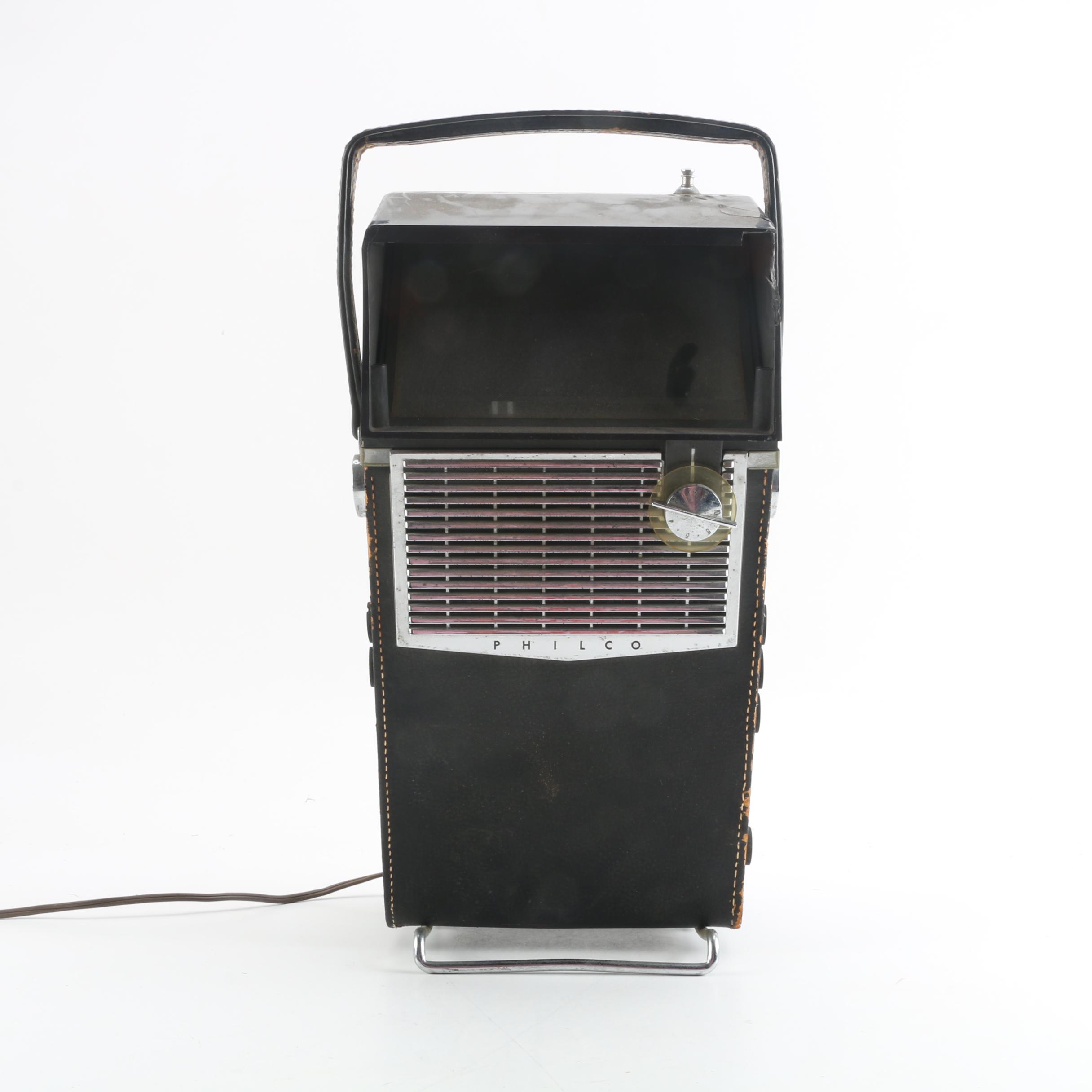 1959 Philco Safari H-2010 Portable Transistor Television