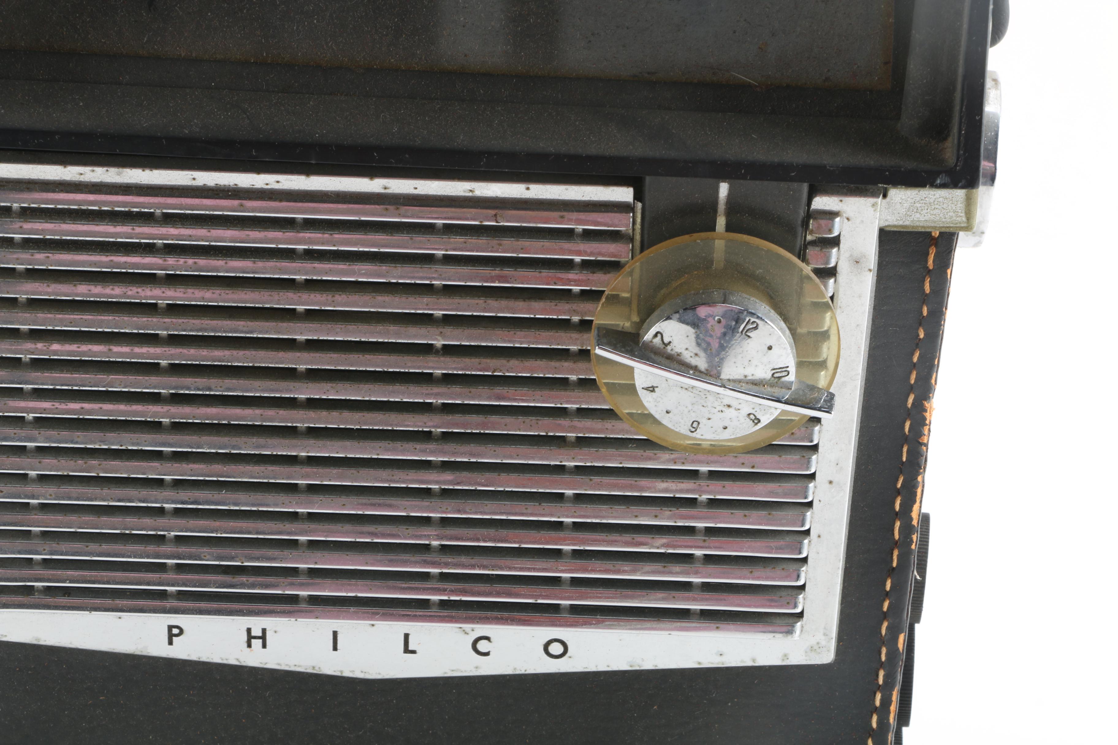1959 Philco Safari H-2010 Portable Transistor Television