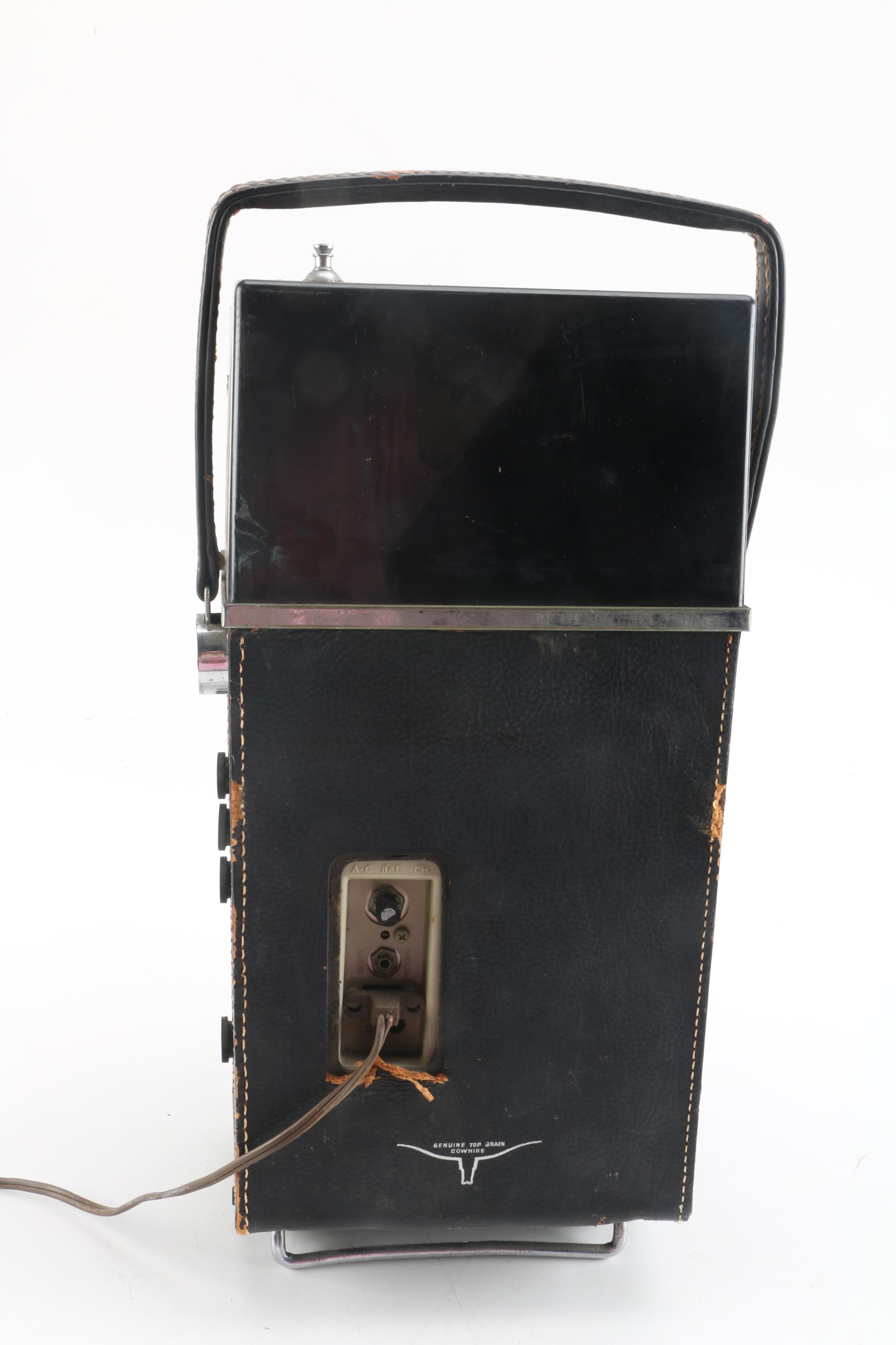 1959 Philco Safari H-2010 Portable Transistor Television