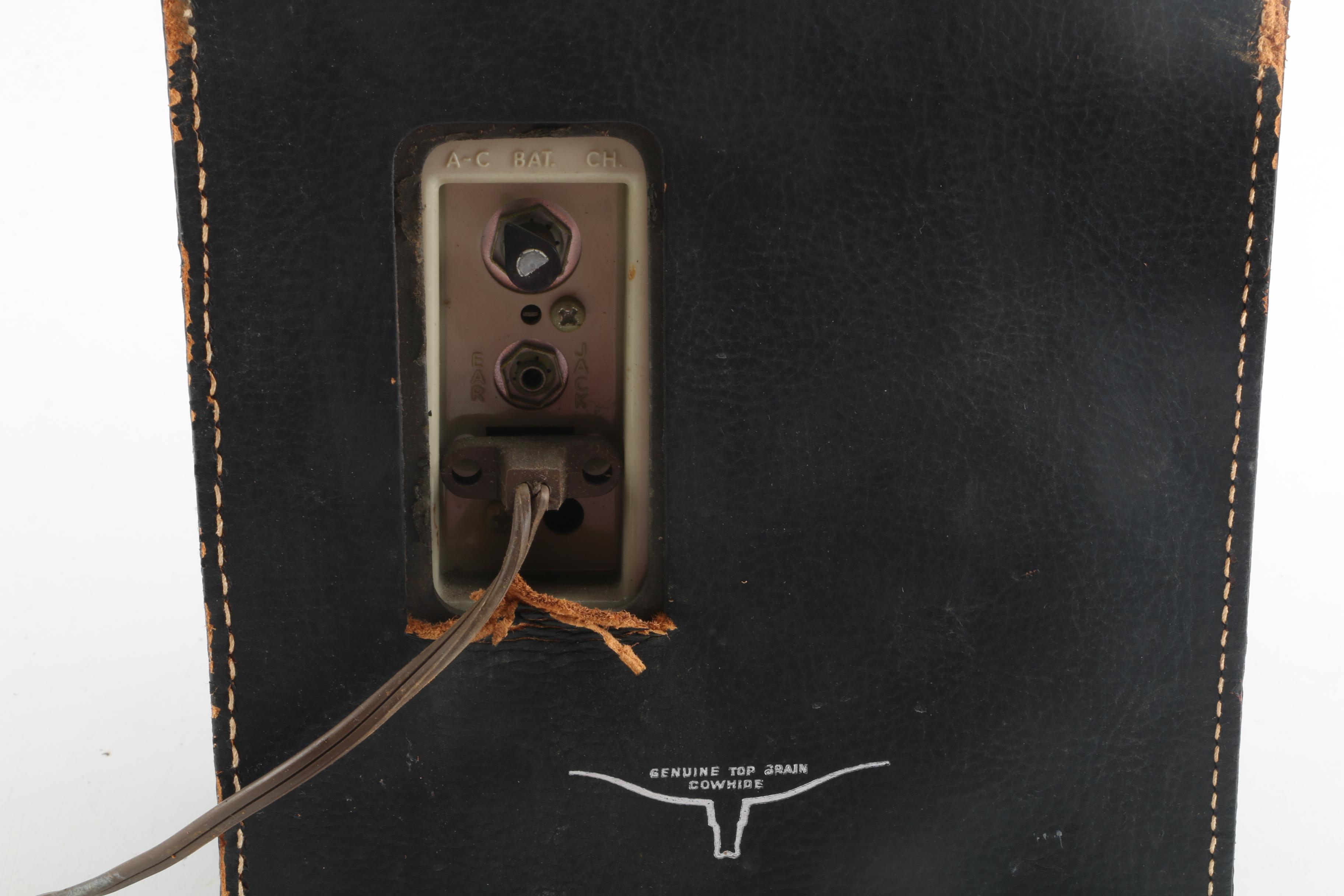 1959 Philco Safari H-2010 Portable Transistor Television