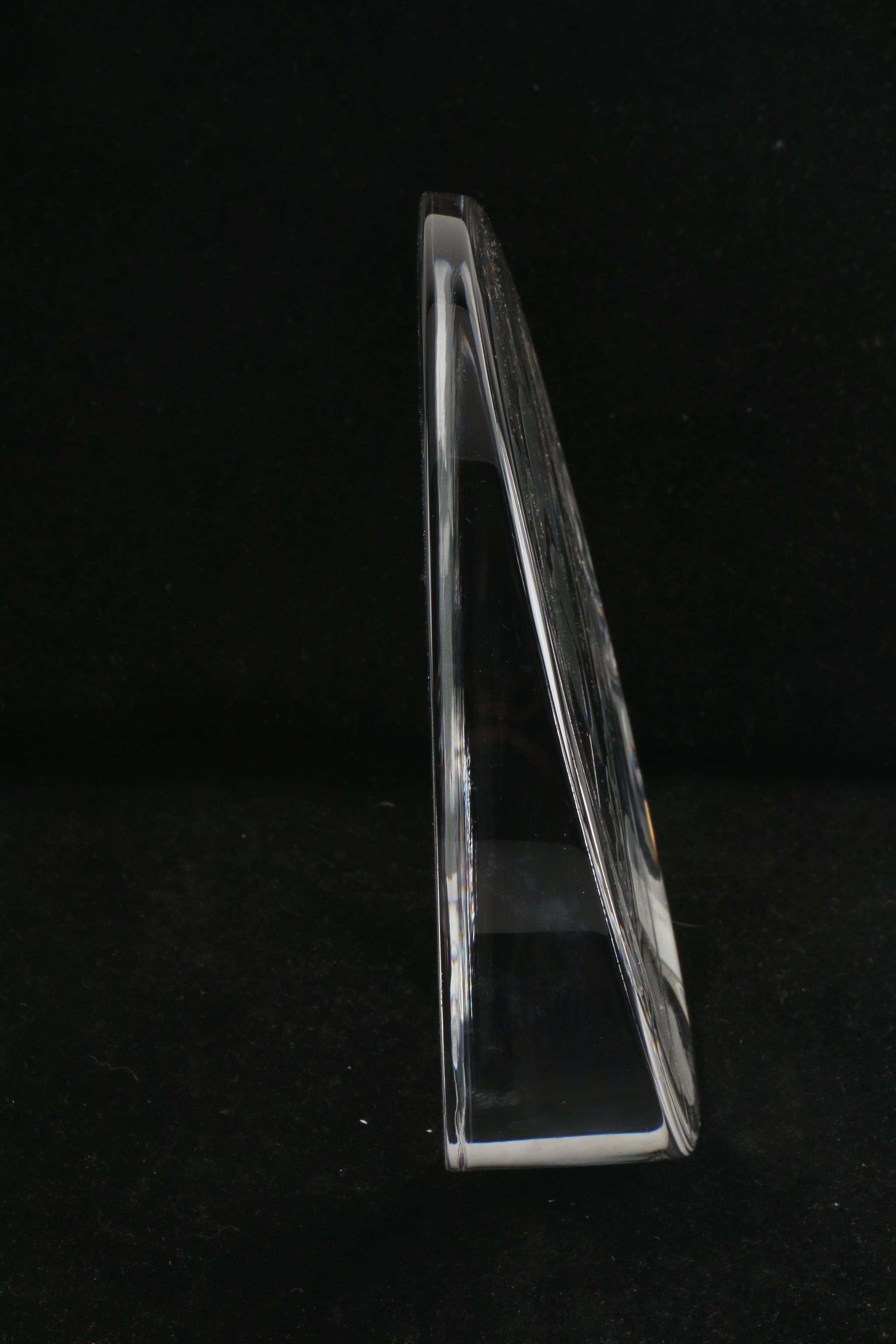 Tiffany & Co. "MusiCares" Crystal Paperweight