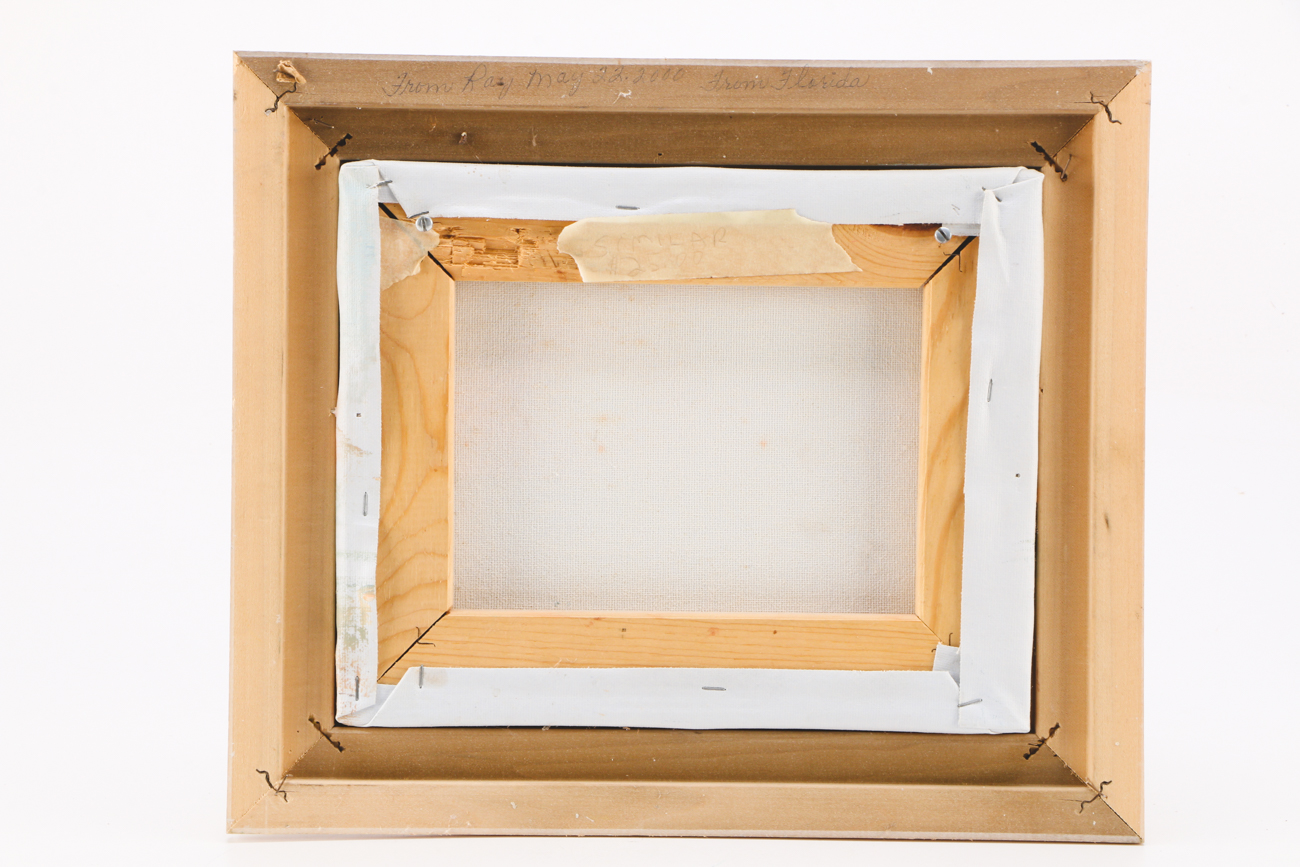 M. Gartland Oil Painting on Canvas of Lighthouse