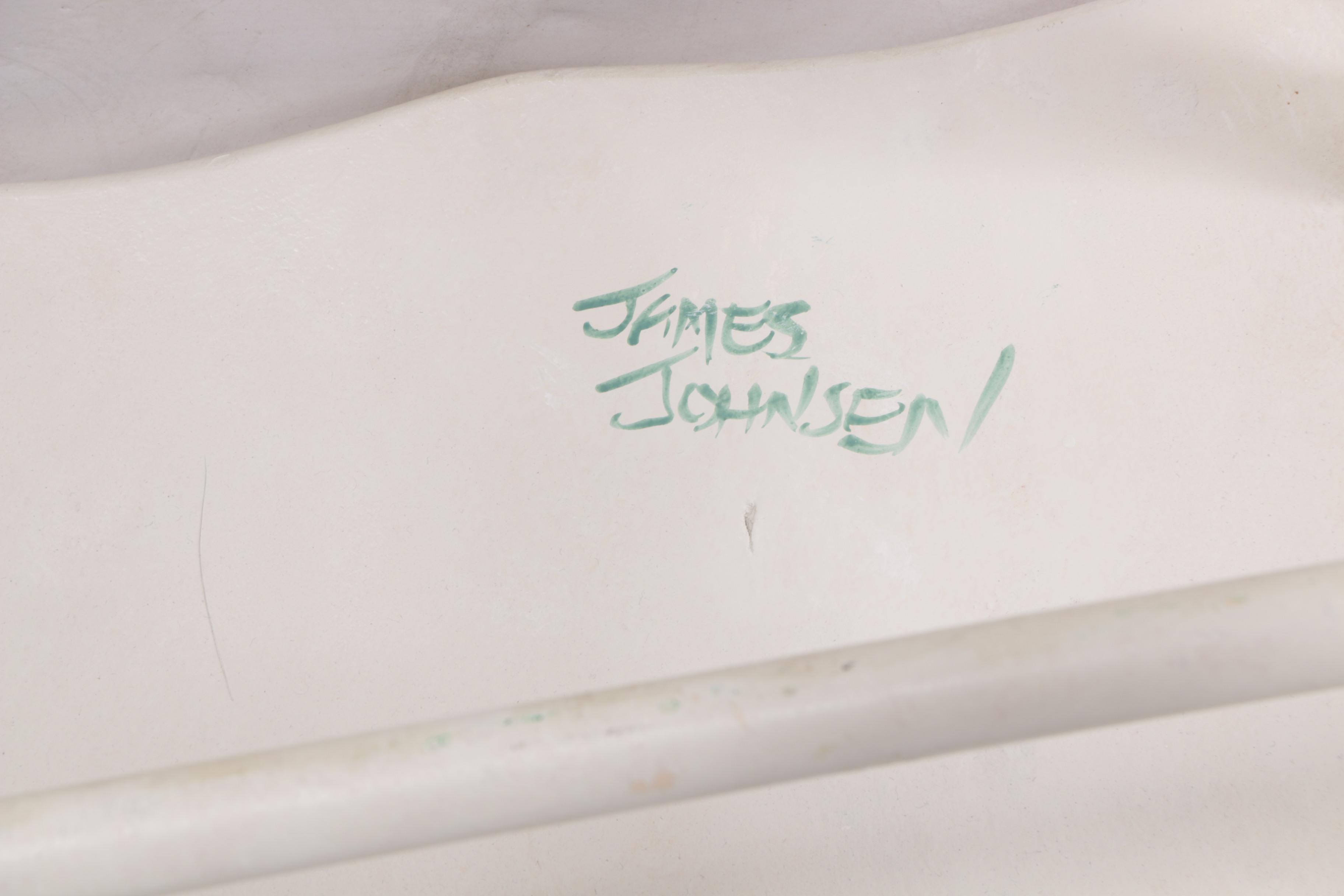 Natalie Cole Hand-Painted Children's Rocking Chair by James Johnsen