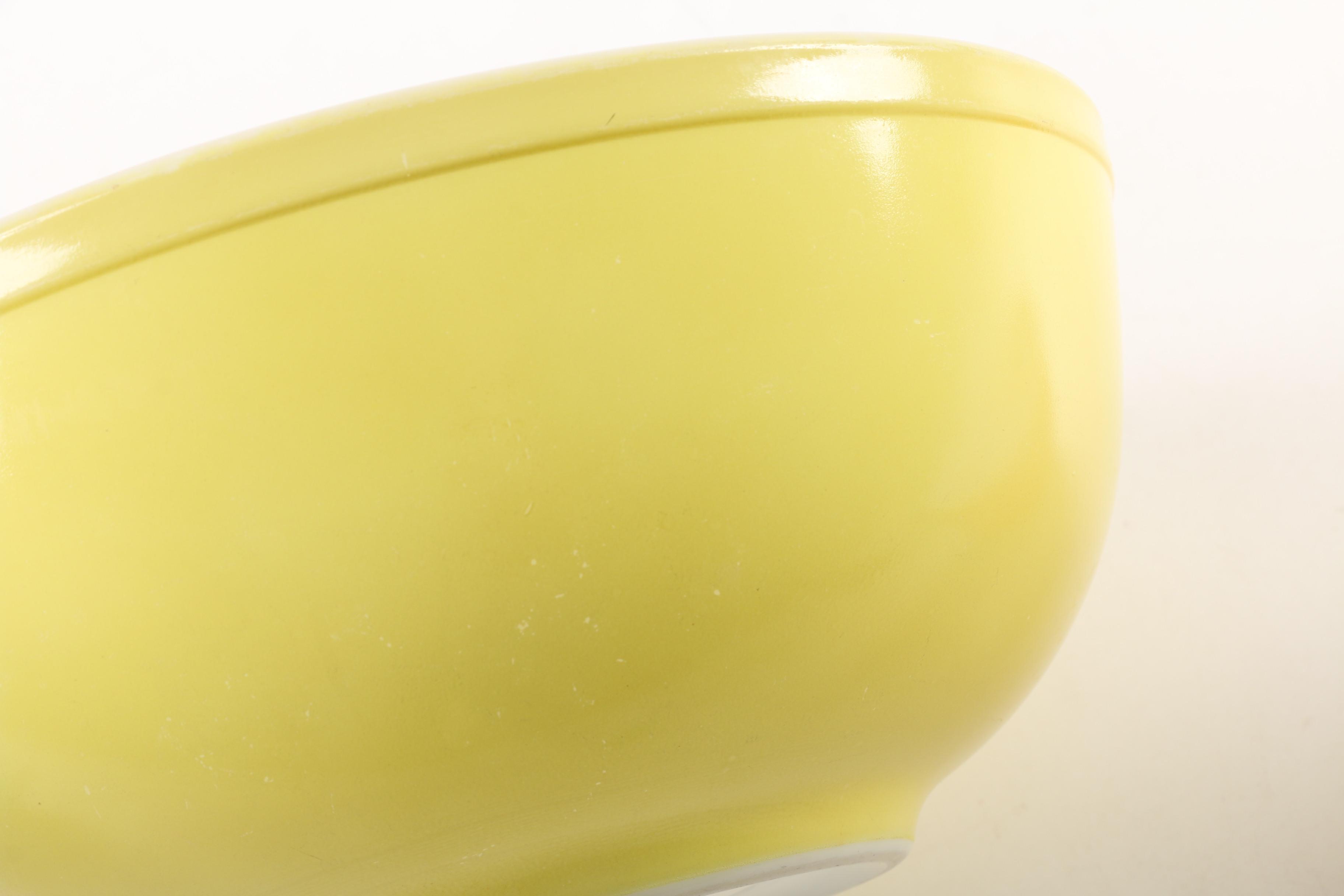 Vintage Pyrex "Primary Colors" Nesting Bowls