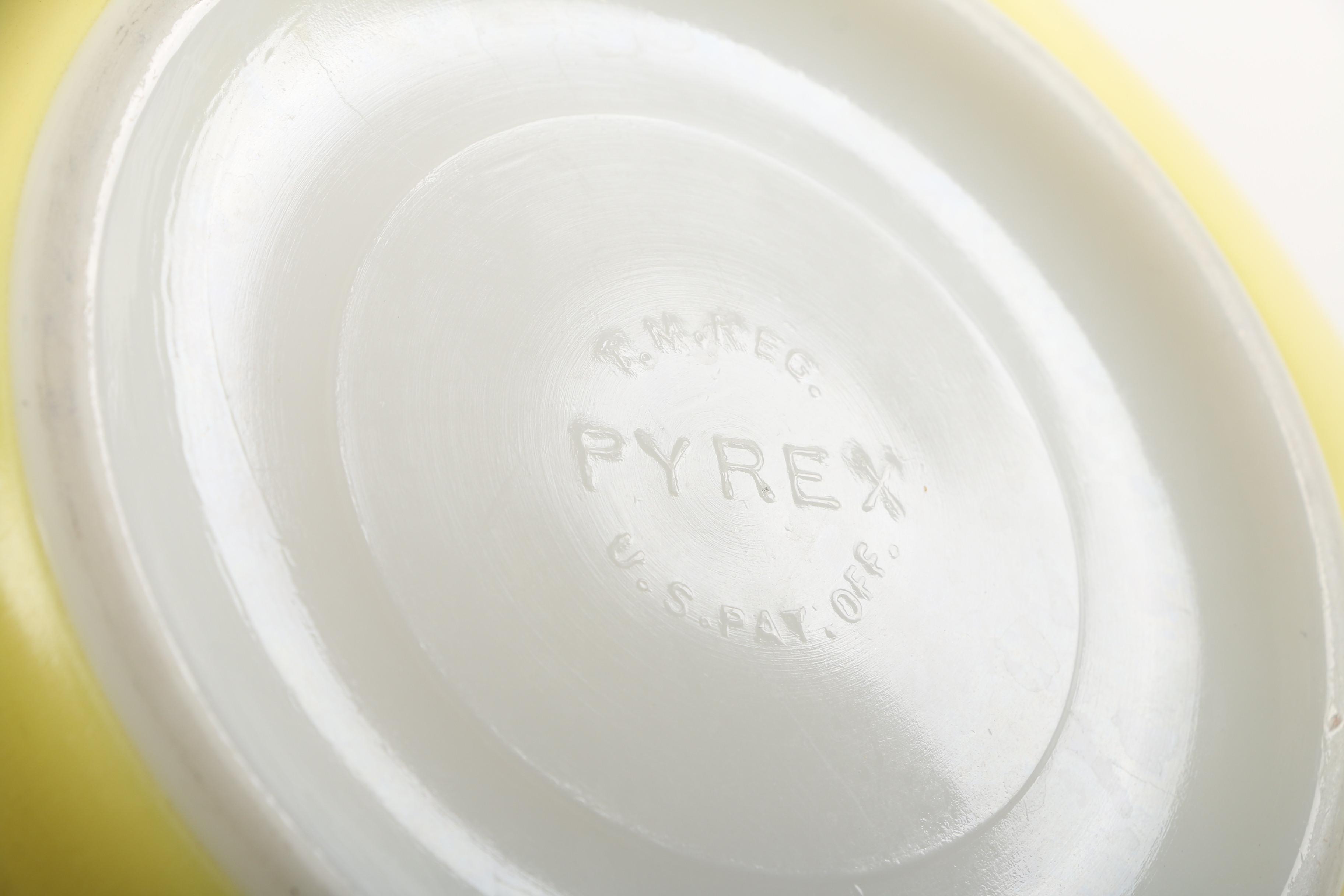 Vintage Pyrex "Primary Colors" Nesting Bowls