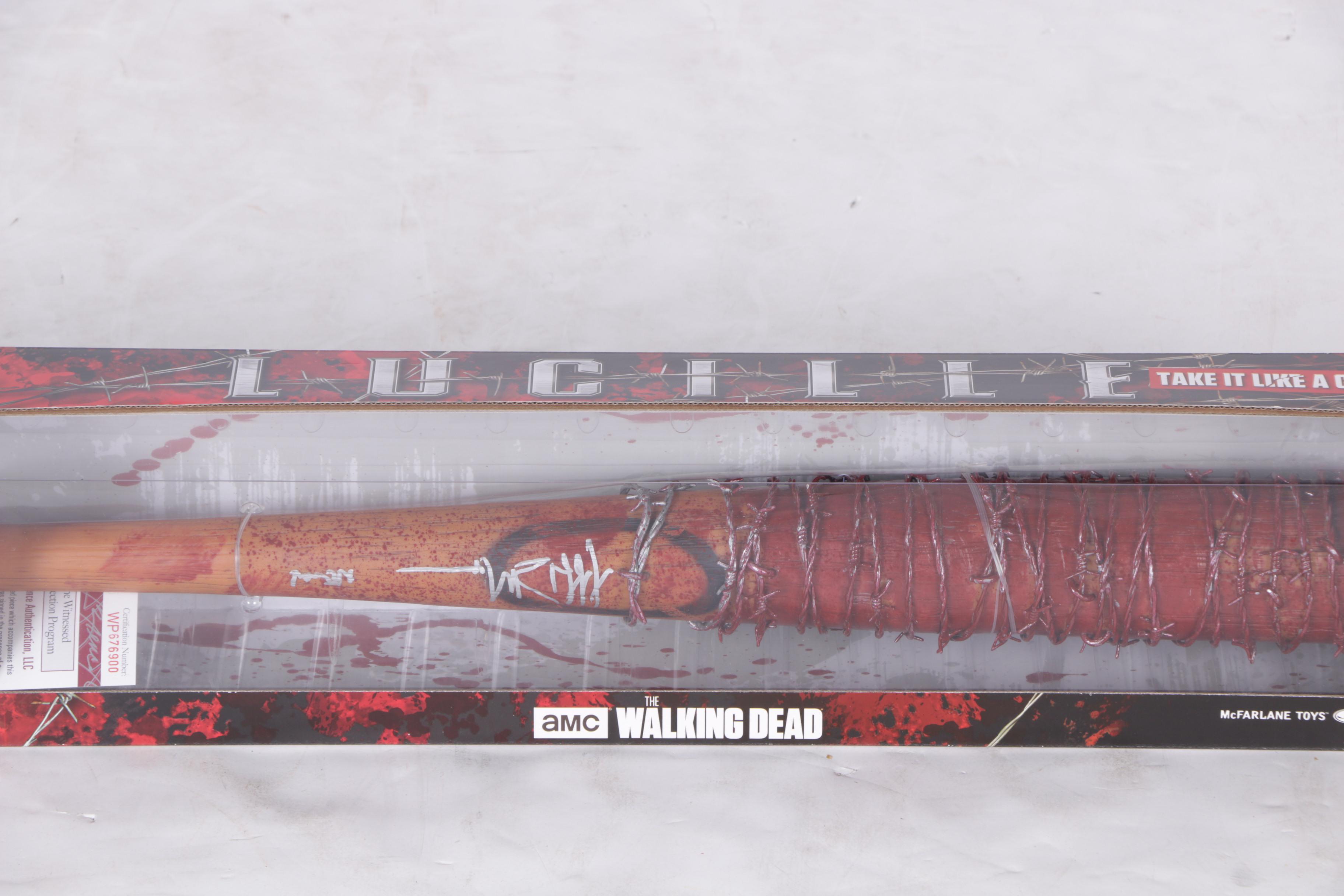 Jeffrey Dean Morgan Autographed Bat "Lucille" From "The Walking Dead" - JSA COA