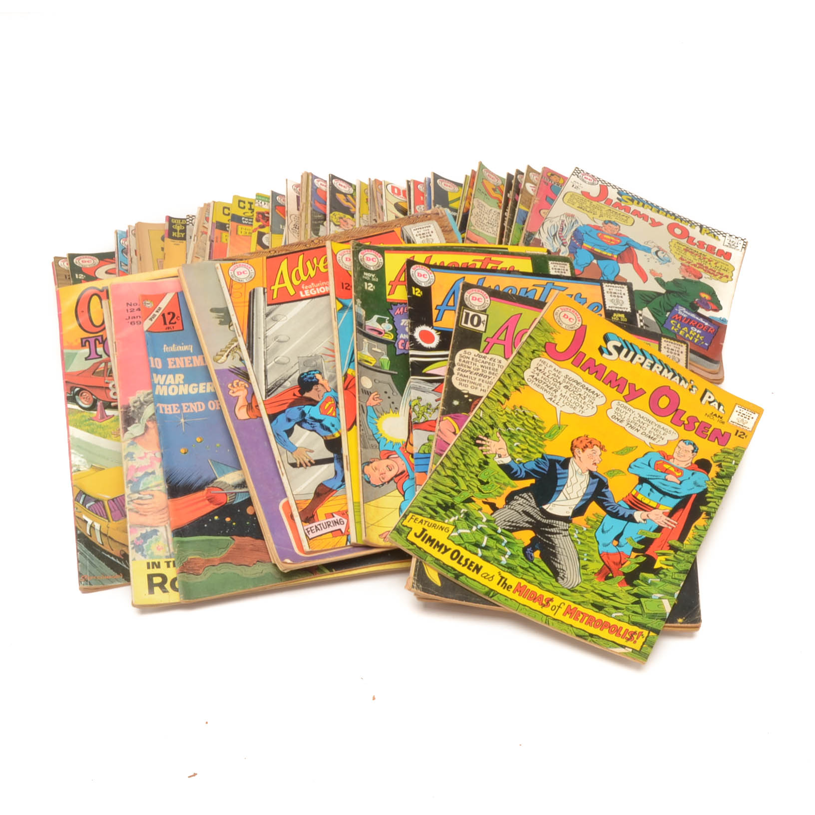 Comic Books Including D.C. Comics, Walt Disney, and "MAD"