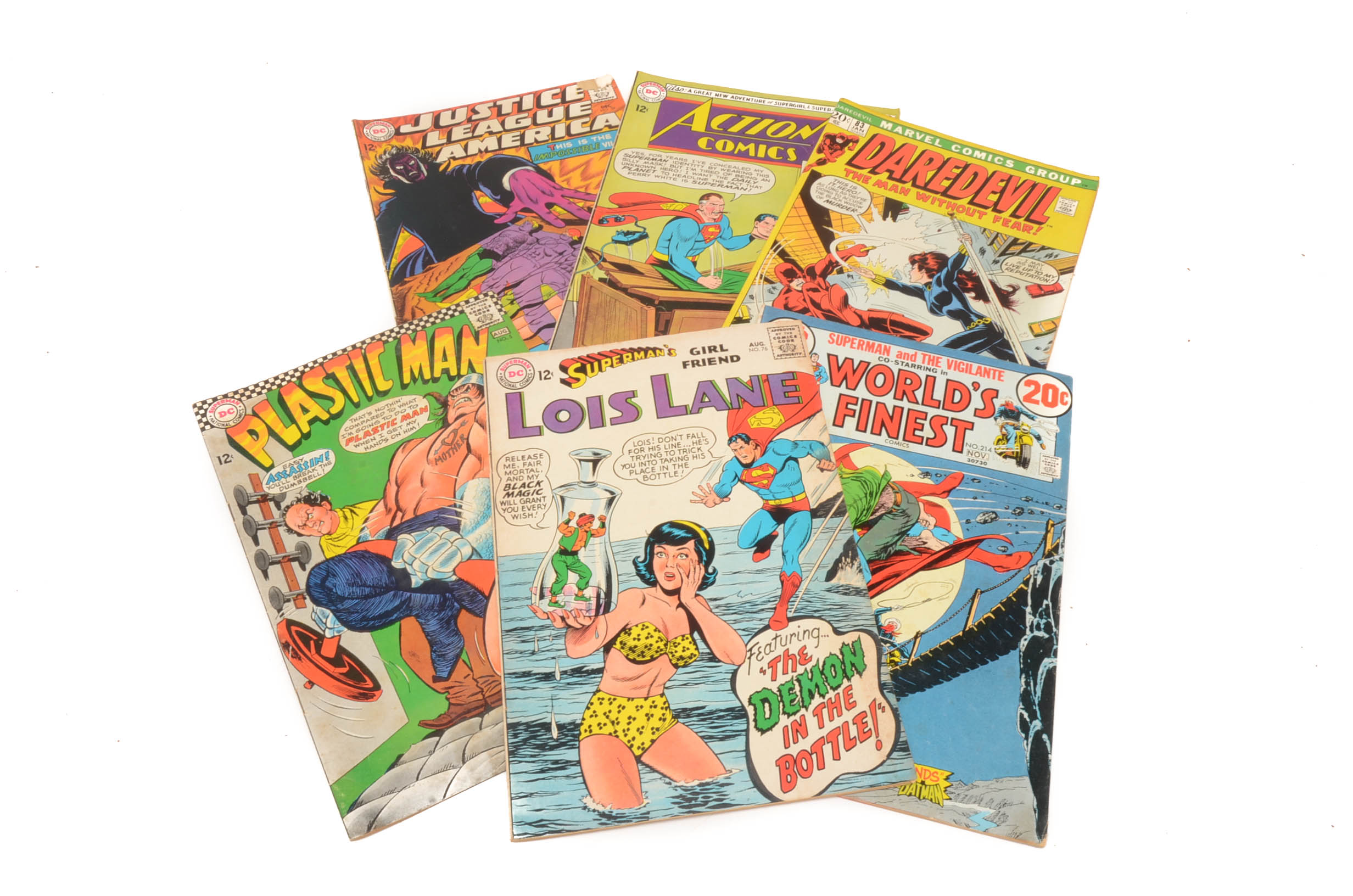 Comic Books Including D.C. Comics, Walt Disney, and "MAD"