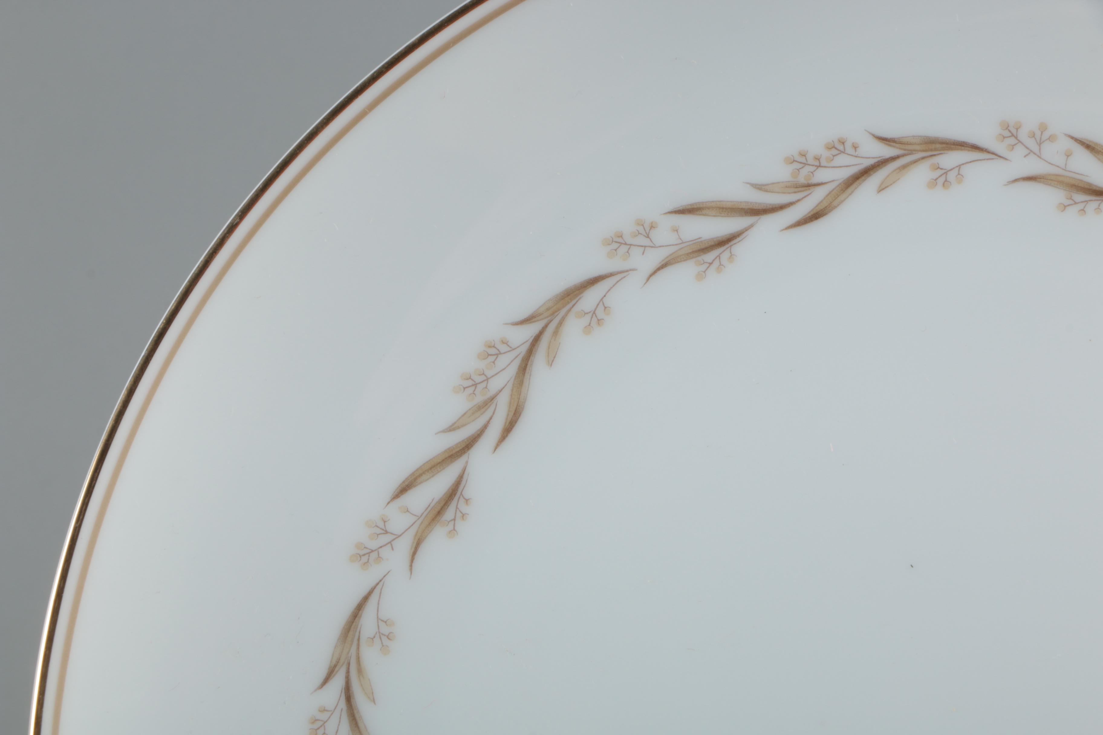 Noritake "Laurel" Porcelain Dinnerware, c. 1958-69