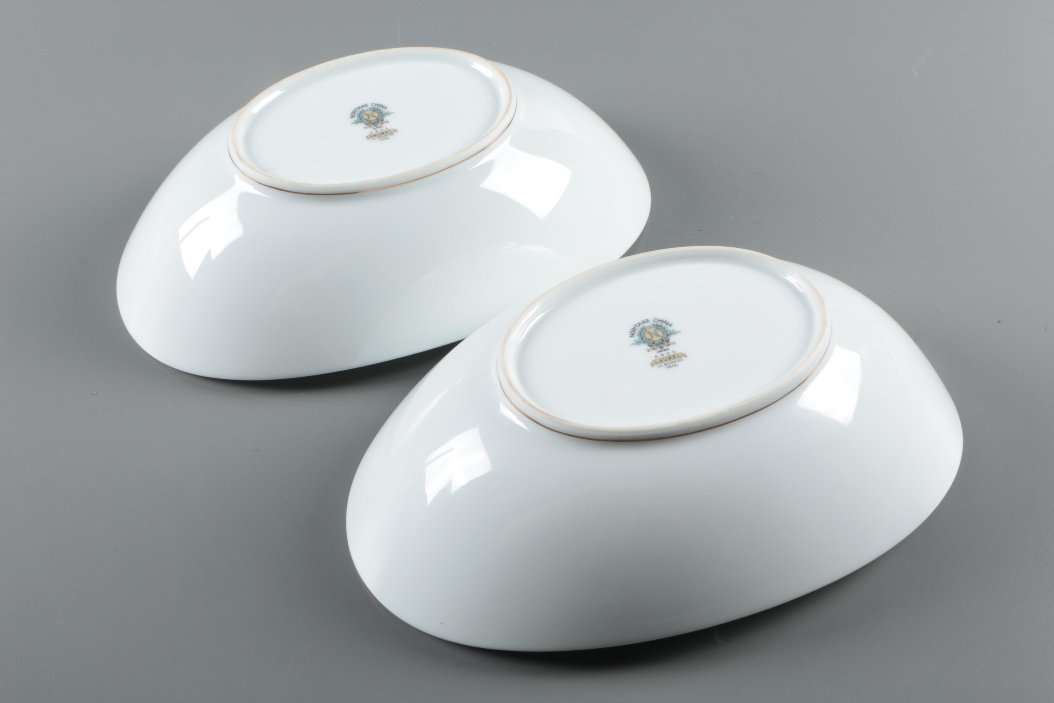 Noritake "Laurel" Porcelain Dinnerware, c. 1958-69