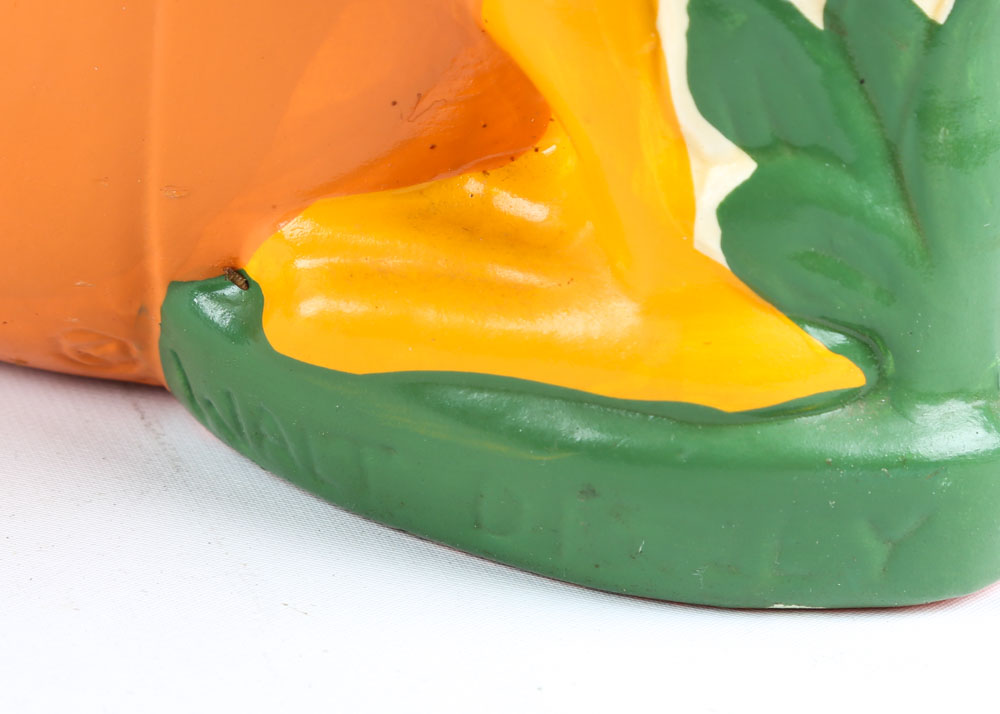 Vintage Walt Disney's Donald Duck Ceramic Cookie Jar