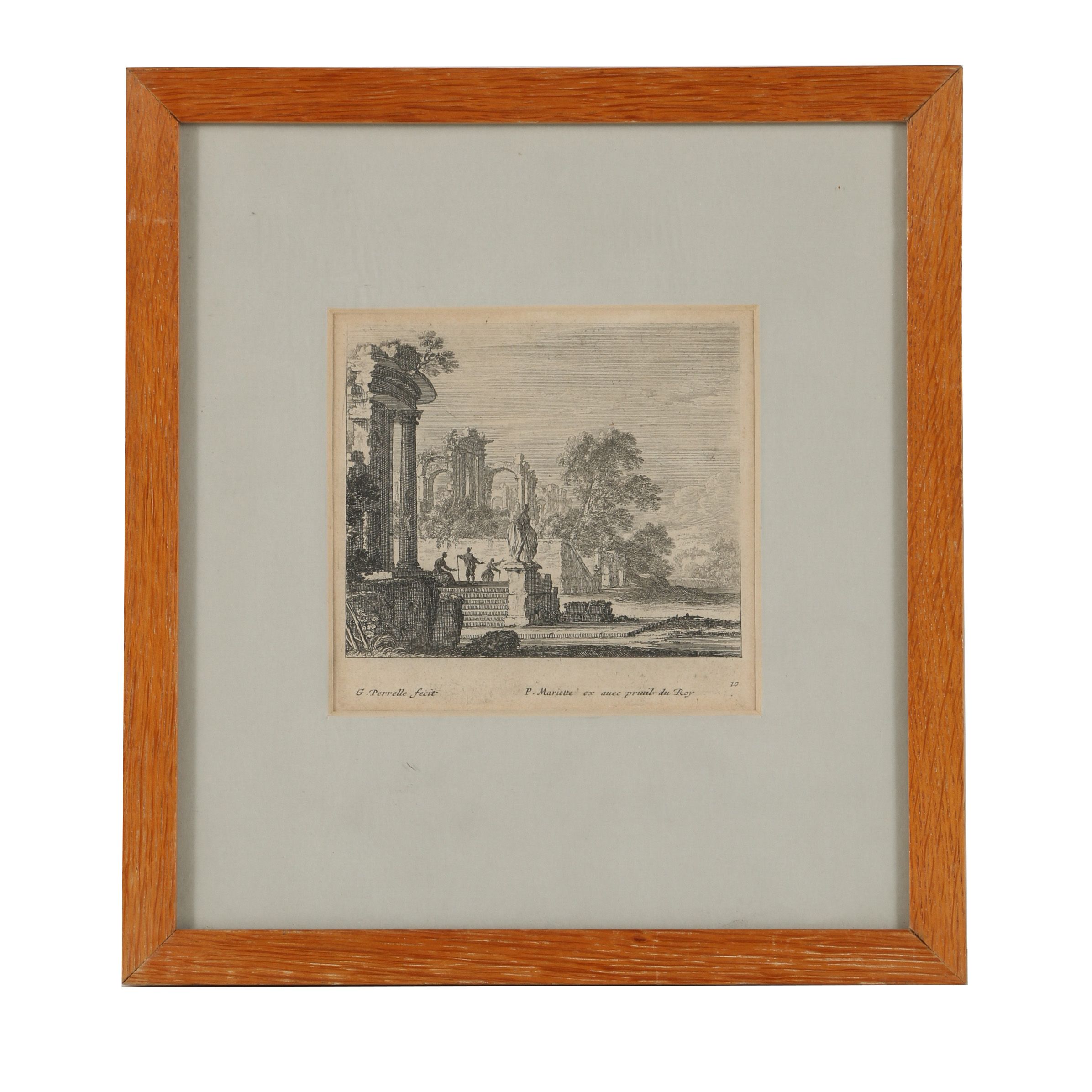 19th Century Engraving after Gabriel Perelle and Jean Pierre Mariette