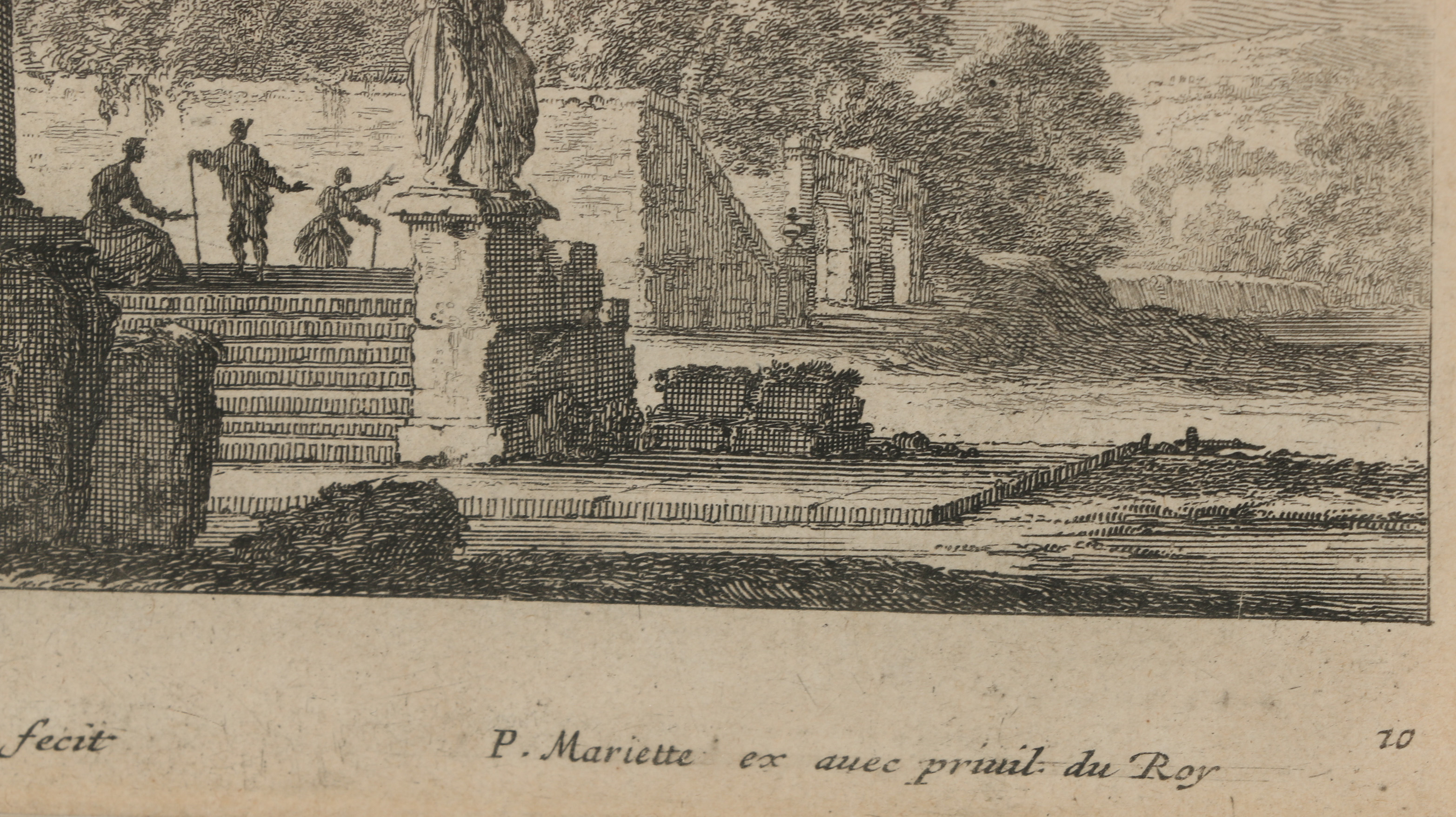 19th Century Engraving after Gabriel Perelle and Jean Pierre Mariette