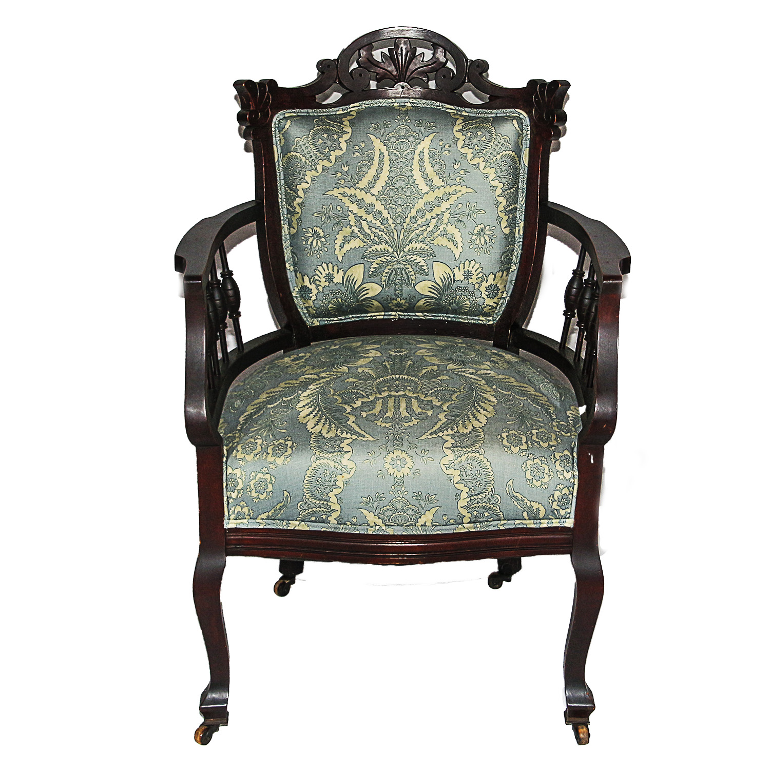 Vintage Victorian Eastlake Style Armchair