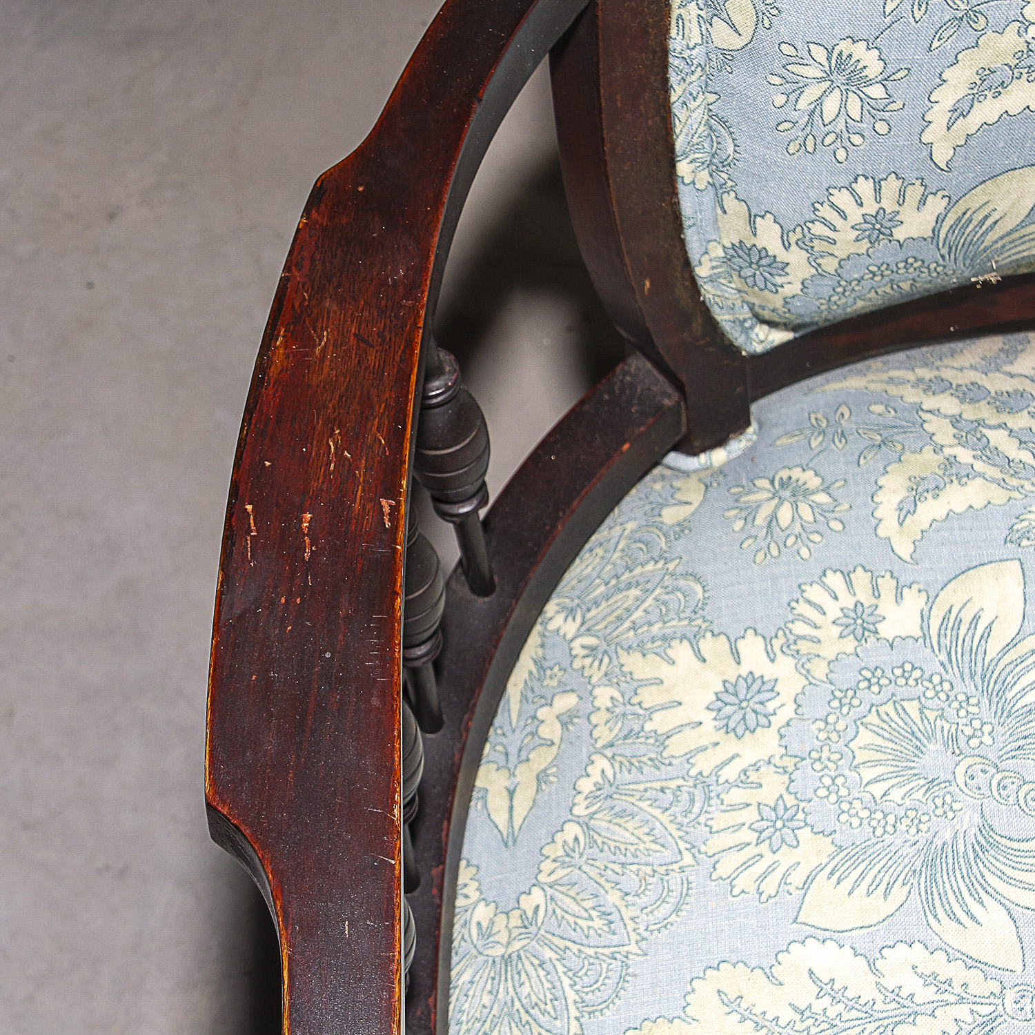 Vintage Victorian Eastlake Style Armchair