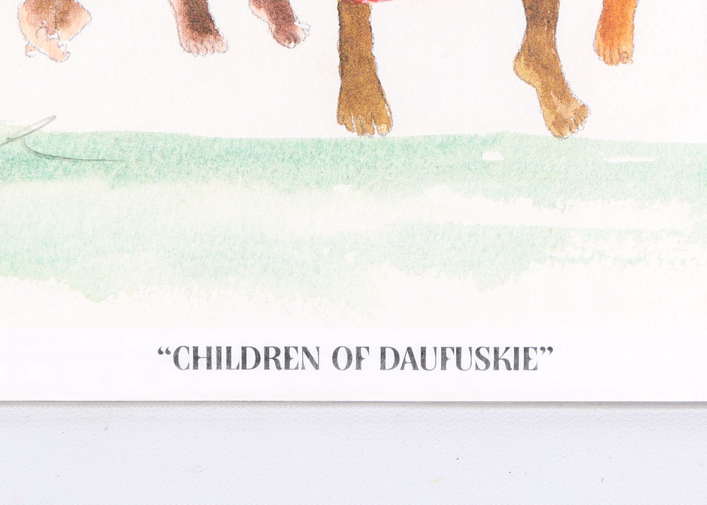 Doris Schrock Signed Offset Lithographs