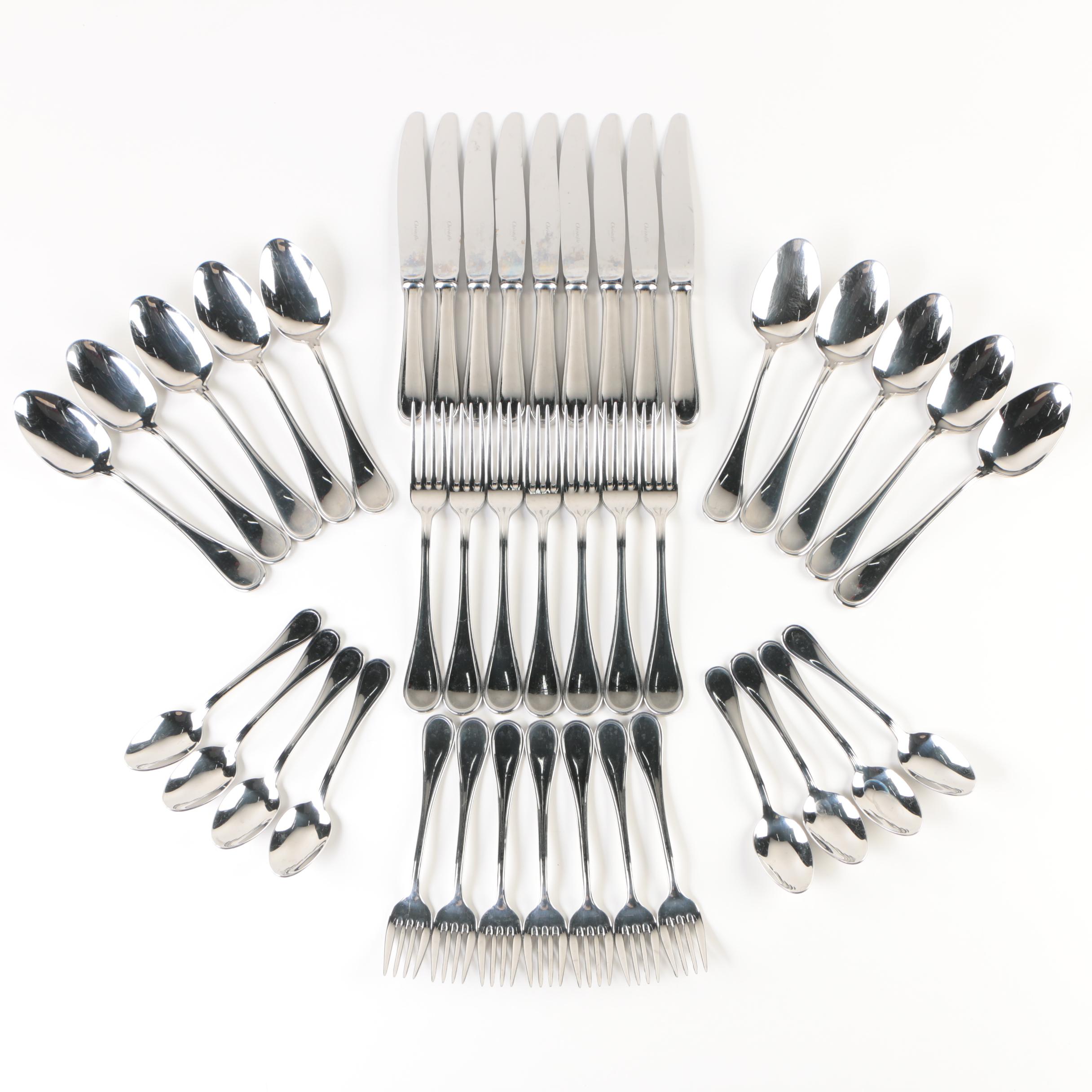 Christofle "Albi-Calissa" Stainless Steel Flatware