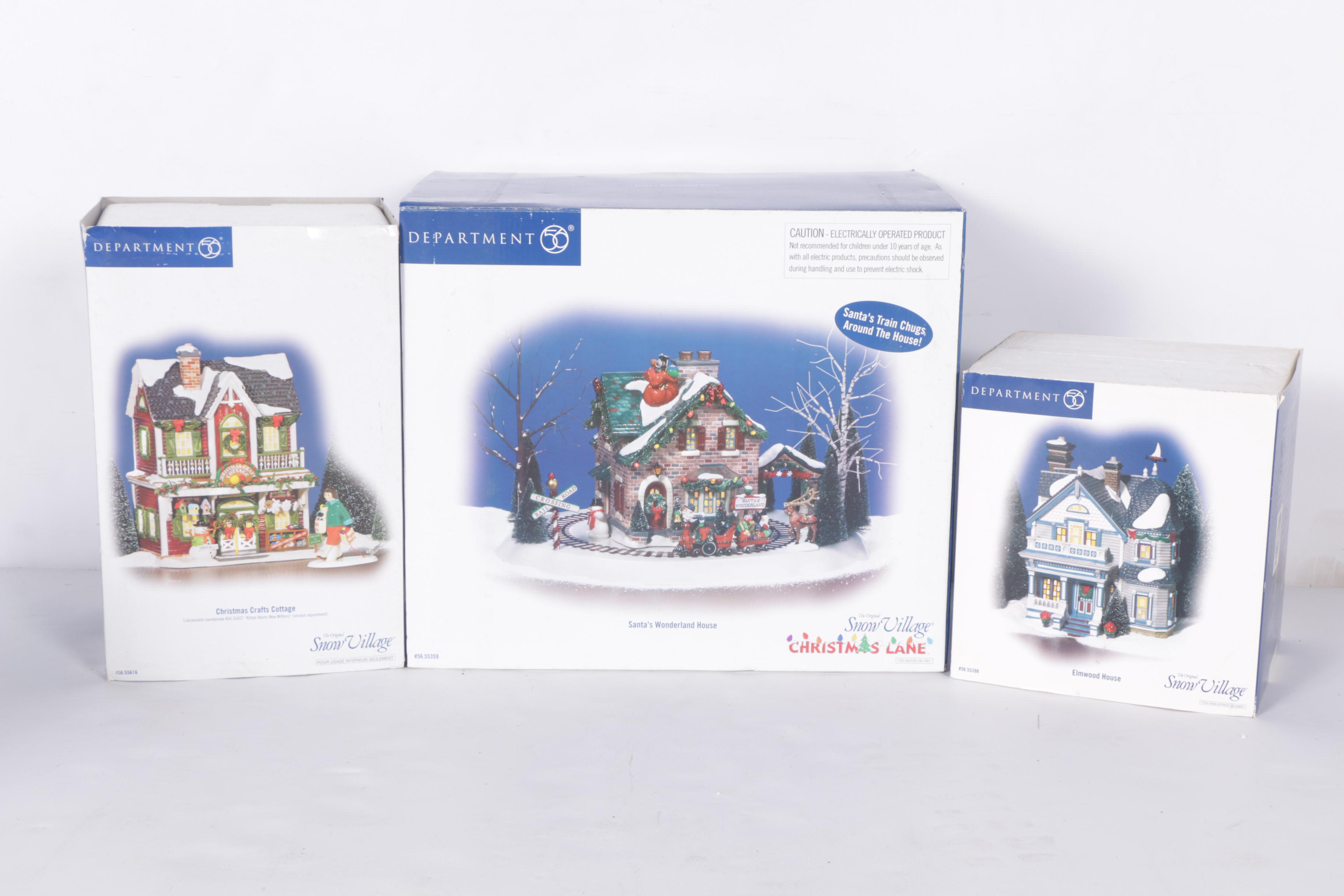 Department 56 "The Original Snow Village" Buildings, Figurines, and Accessories