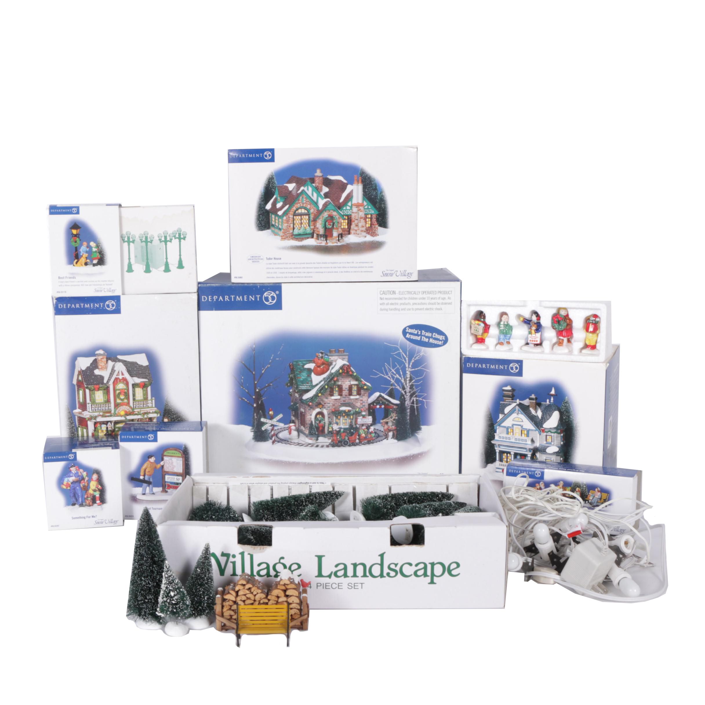 Department 56 "The Original Snow Village" Buildings, Figurines, and Accessories