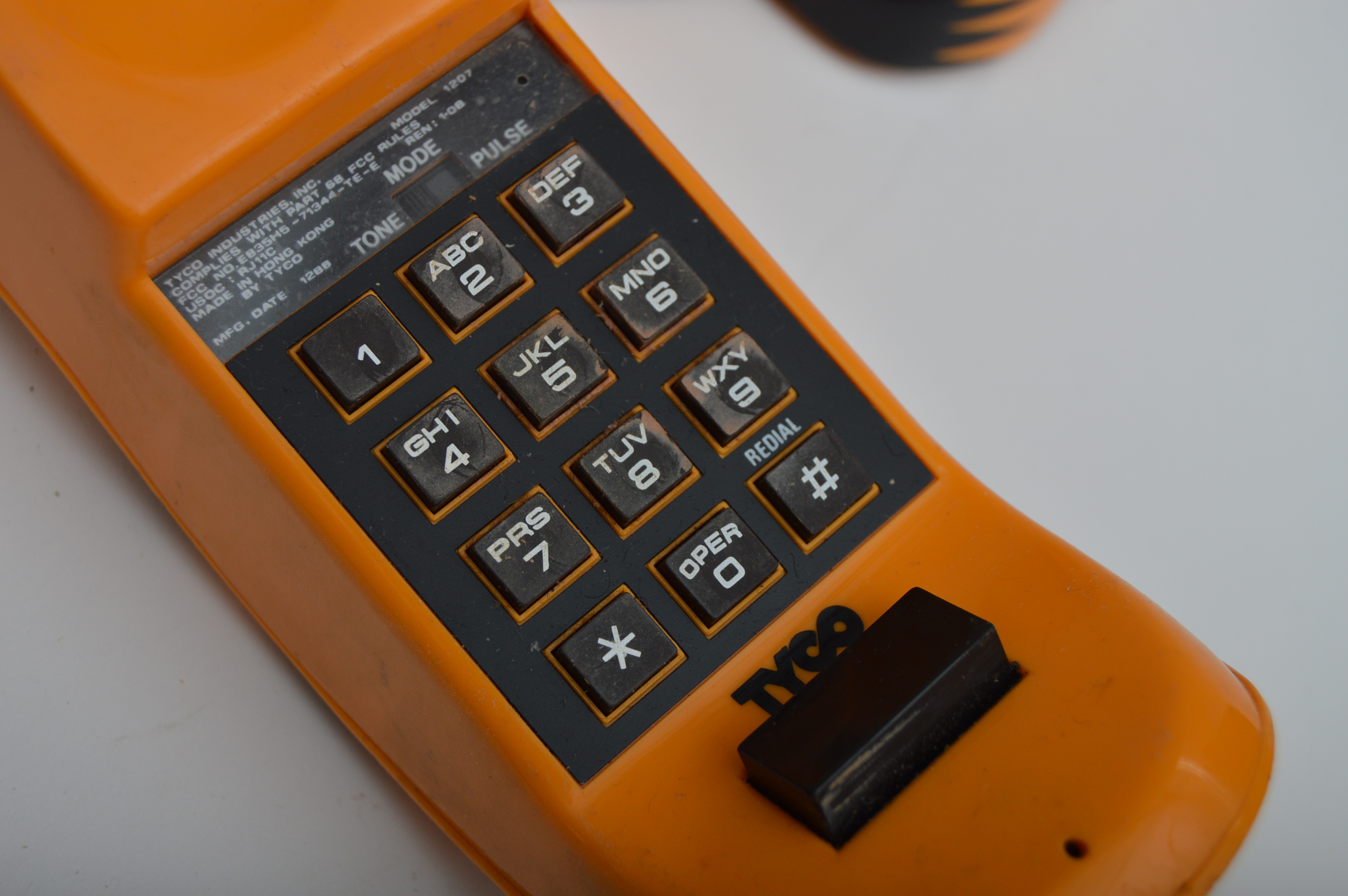 Vintage Garfield Alarm Clock and Telephone