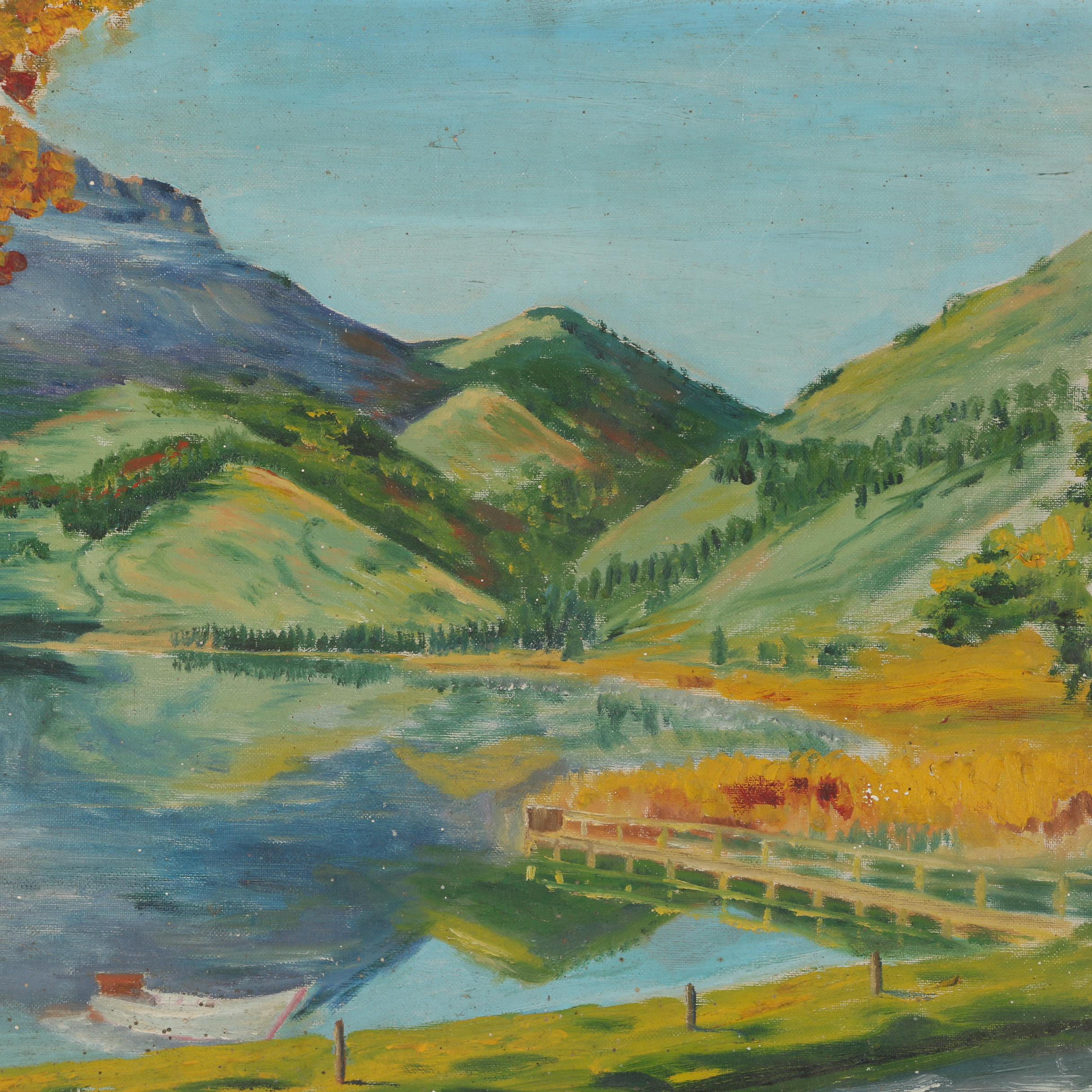 Jakob Hempel Landscape Oil Painting