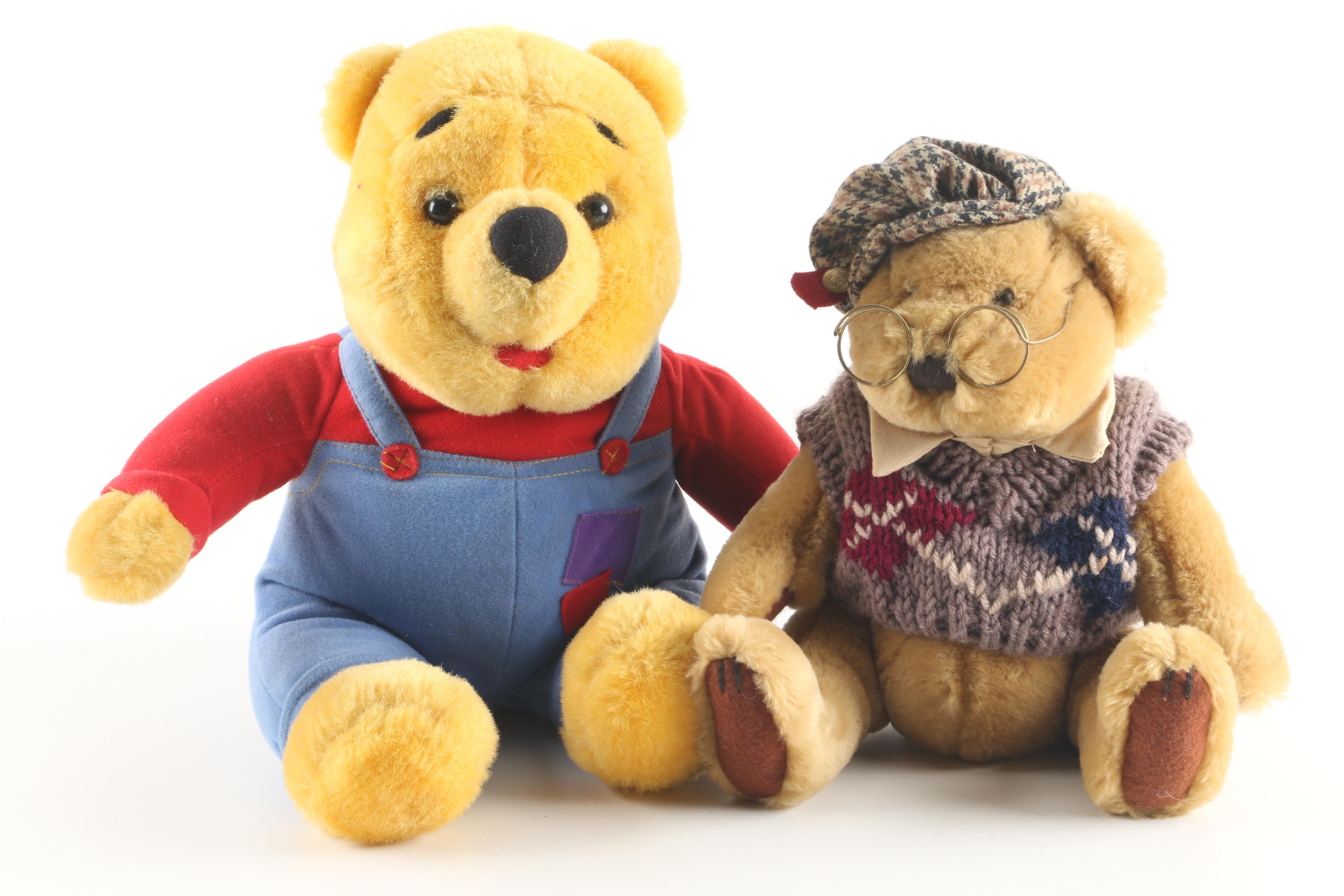 Vintage Pickford Bears "Sherwood" Teddy with Tiger "Furby" Toys