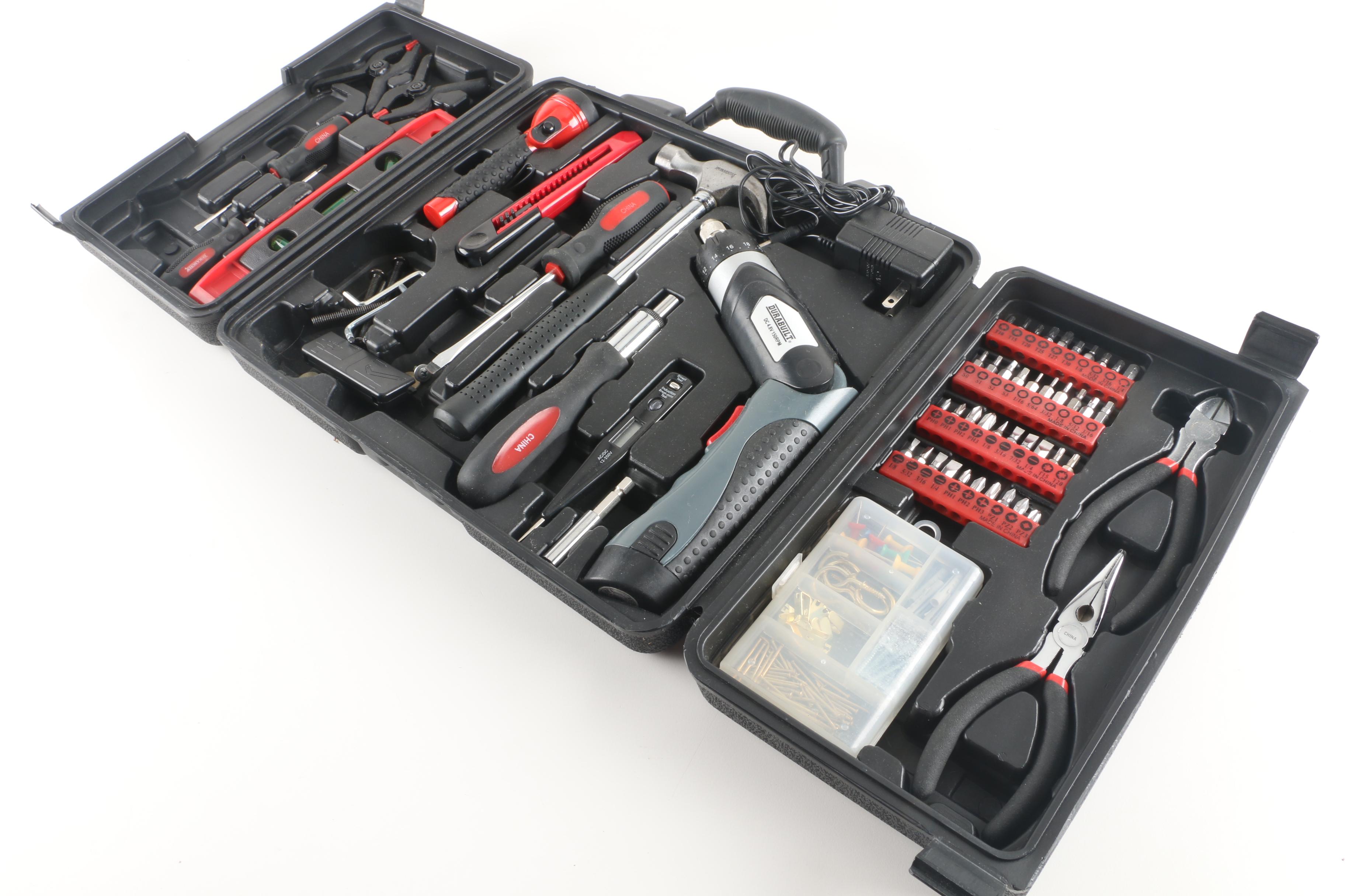 DeWalt Cordless Drill, Craftsman Socket Set, Durabuilt Tool Set and More