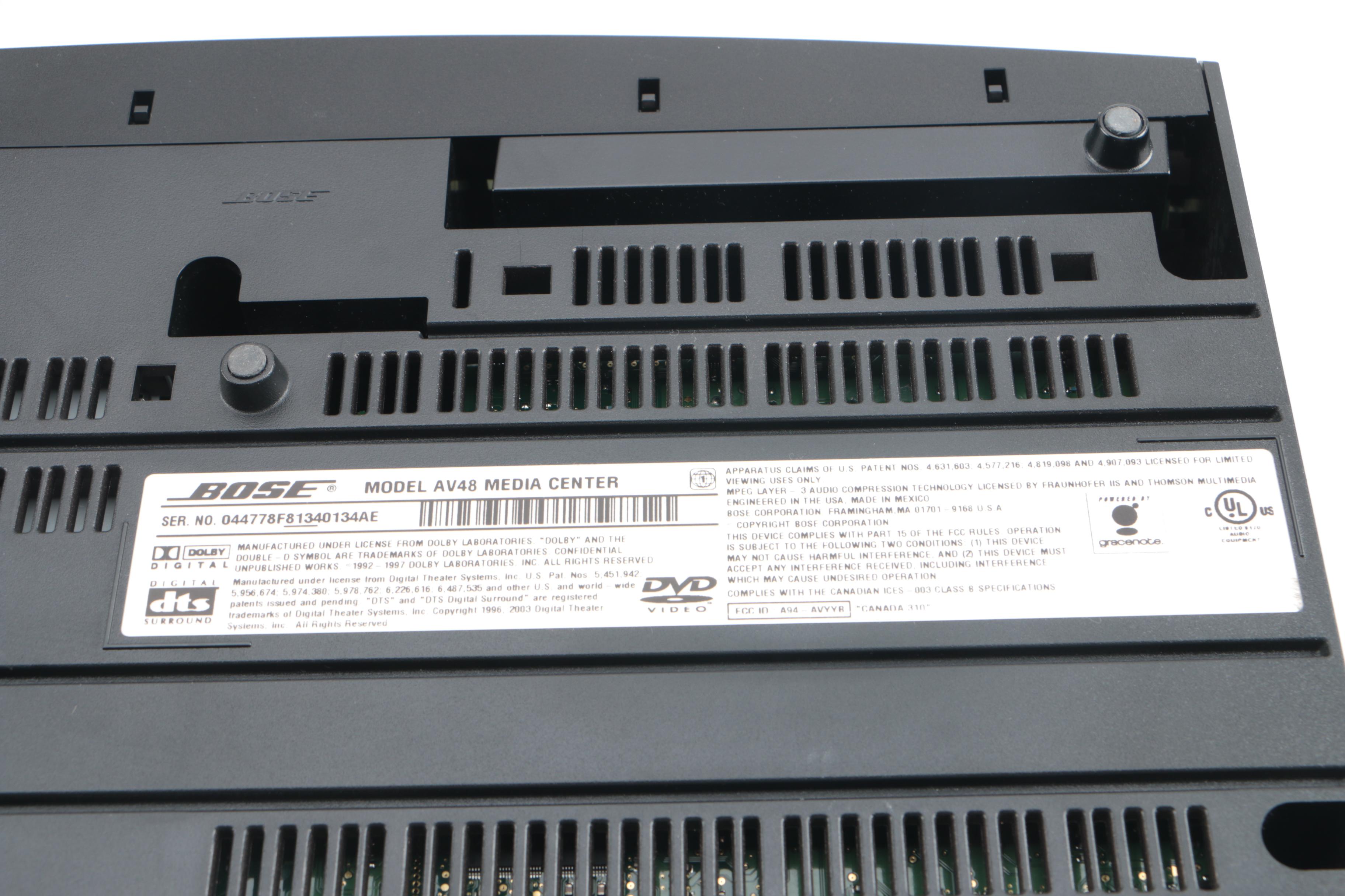 Bose Wave Music and Media Systems