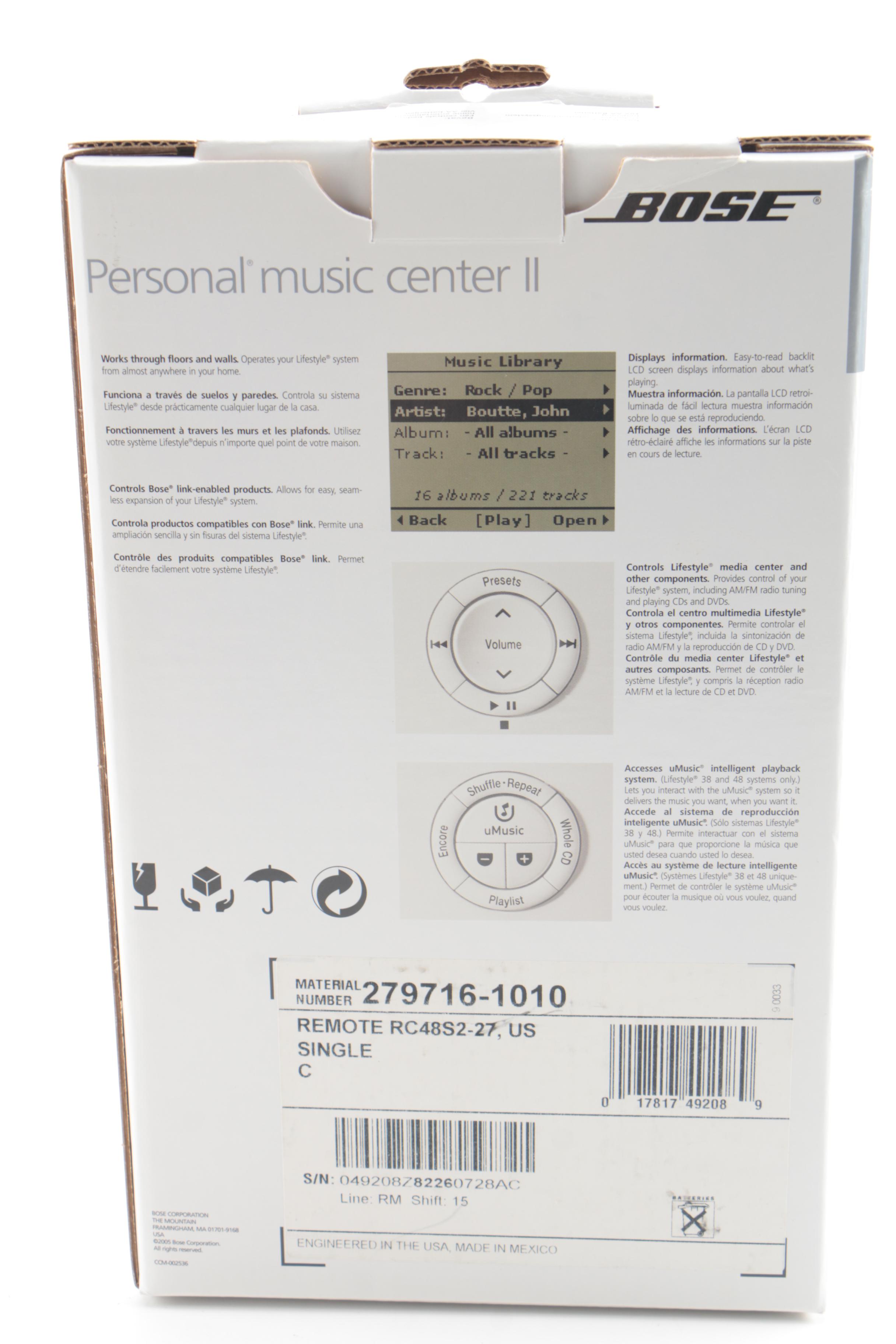 Bose Wave Music and Media Systems