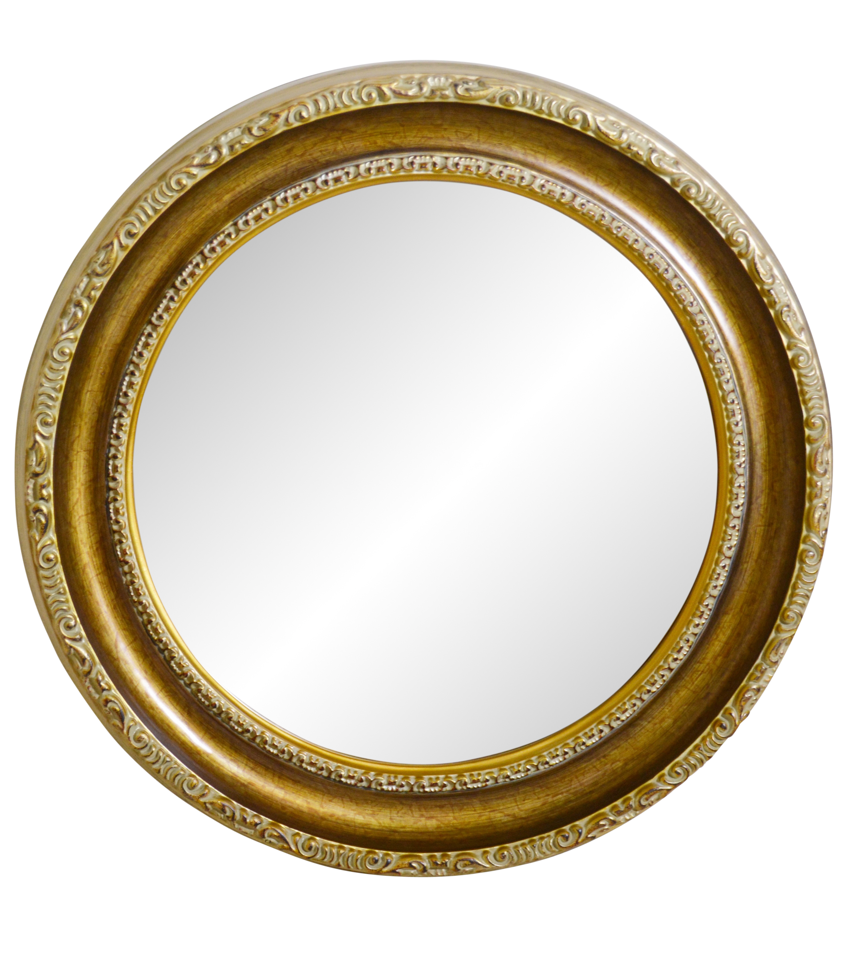 Uttermost Round Beveled Wall Mirror